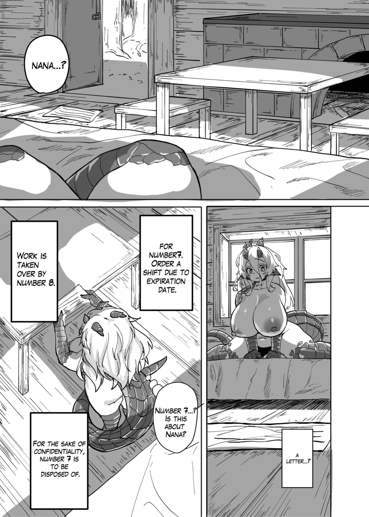 [Saikutsu Kichi (Kagarimachi Konatsu)] Because That Night Was The Happiest They've Ever Been - Persecuted Dragon Girl and an Assassin at His Limit Forget Human Speech and Have Beastly Sex