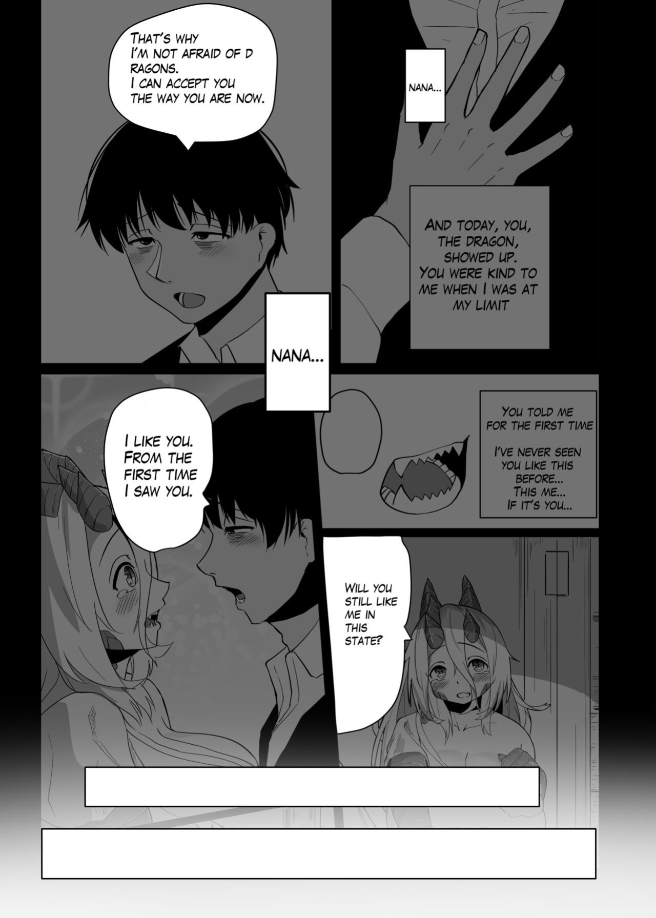 [Saikutsu Kichi (Kagarimachi Konatsu)] Because That Night Was The Happiest They've Ever Been - Persecuted Dragon Girl and an Assassin at His Limit Forget Human Speech and Have Beastly Sex