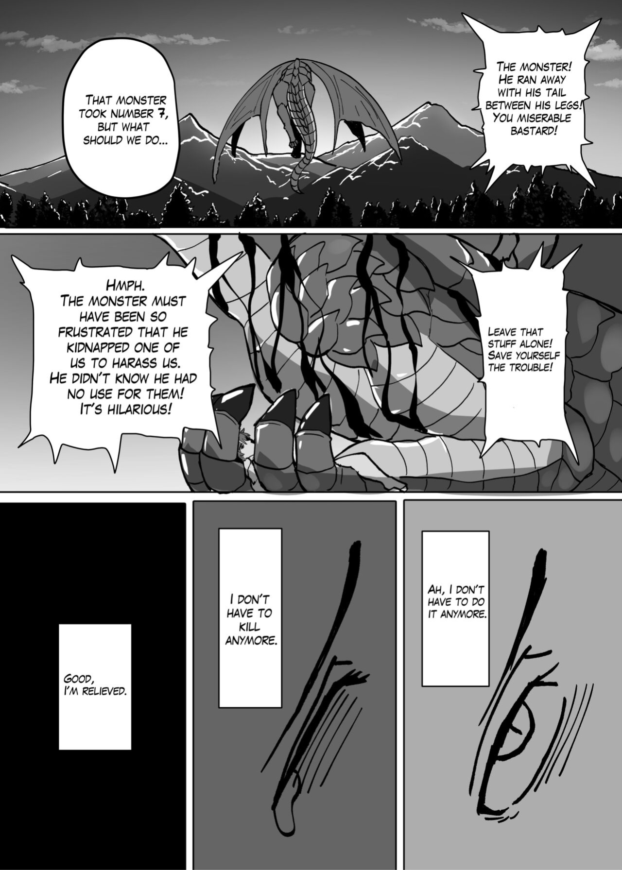[Saikutsu Kichi (Kagarimachi Konatsu)] Because That Night Was The Happiest They've Ever Been - Persecuted Dragon Girl and an Assassin at His Limit Forget Human Speech and Have Beastly Sex