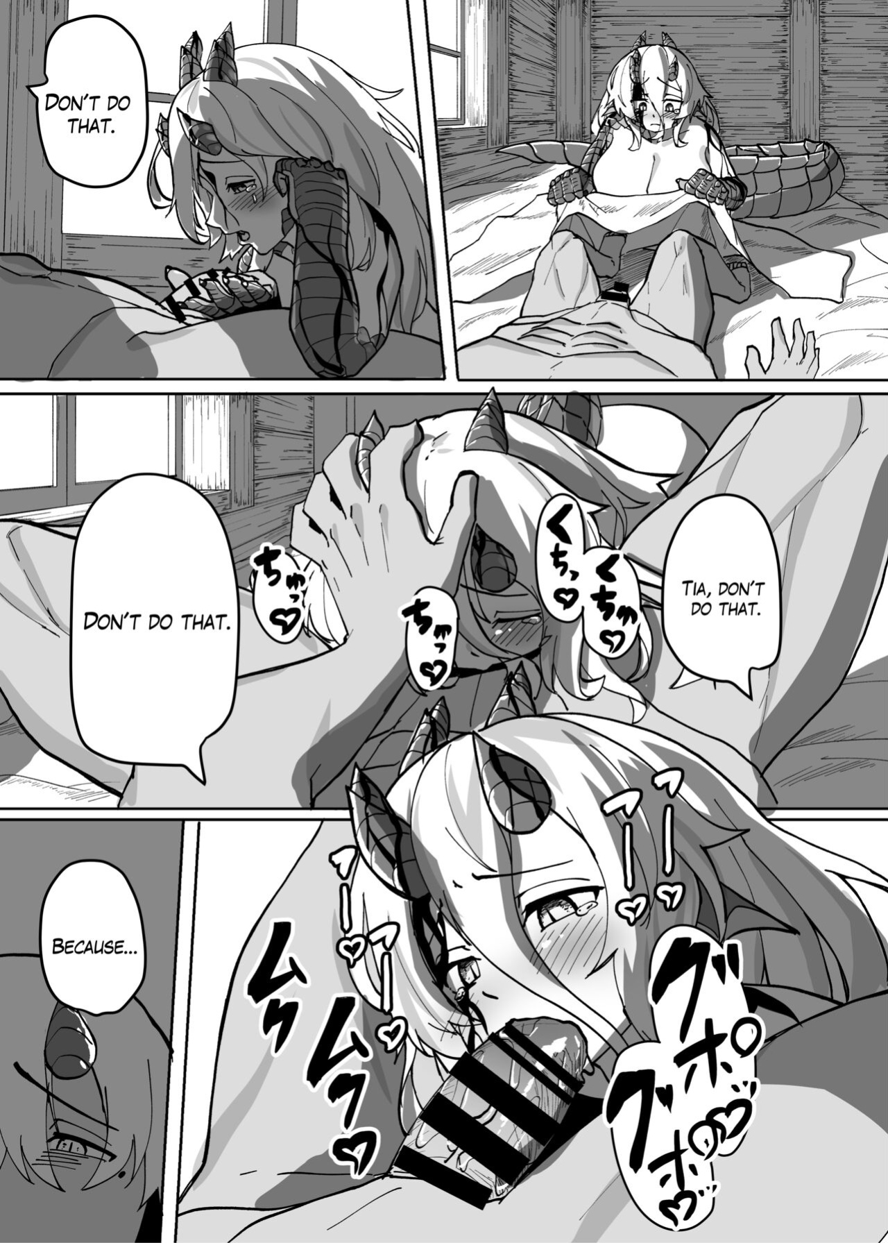 [Saikutsu Kichi (Kagarimachi Konatsu)] Because That Night Was The Happiest They've Ever Been - Persecuted Dragon Girl and an Assassin at His Limit Forget Human Speech and Have Beastly Sex