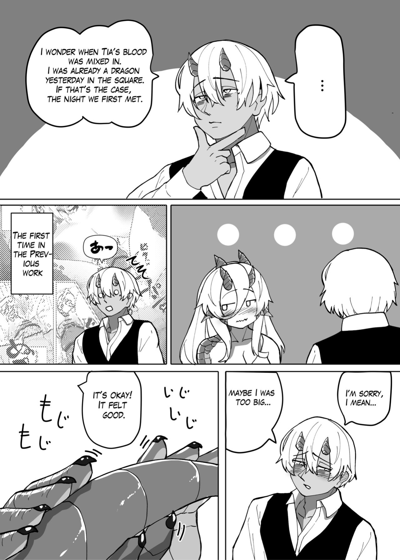 [Saikutsu Kichi (Kagarimachi Konatsu)] Because That Night Was The Happiest They've Ever Been - Persecuted Dragon Girl and an Assassin at His Limit Forget Human Speech and Have Beastly Sex