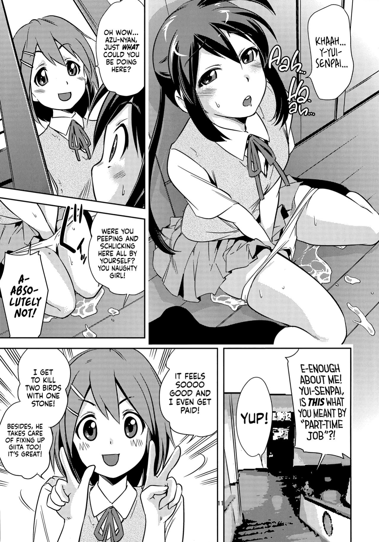 (C78) [Hokkyou Penguin (Saito Sakae)] Houkago P-Time | Afterschool P-Time (K-ON!)