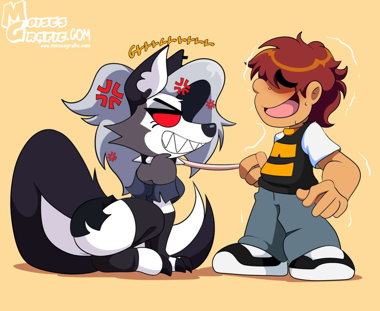 [MoisesGrafic] Pet Loona (Helluva Boss)