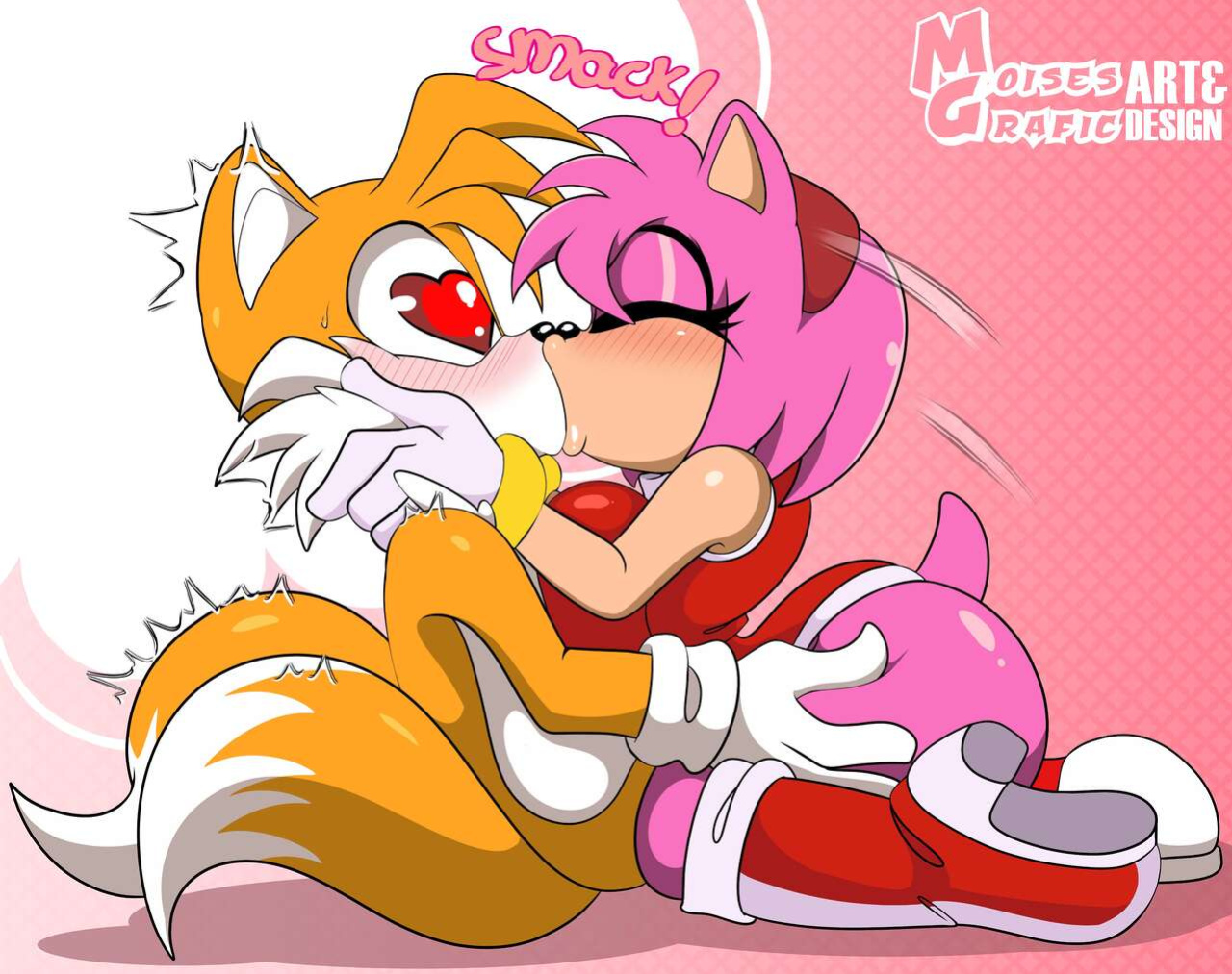 [MoisesGrafic] Kissing Tails (Sonic the Hedgehog)