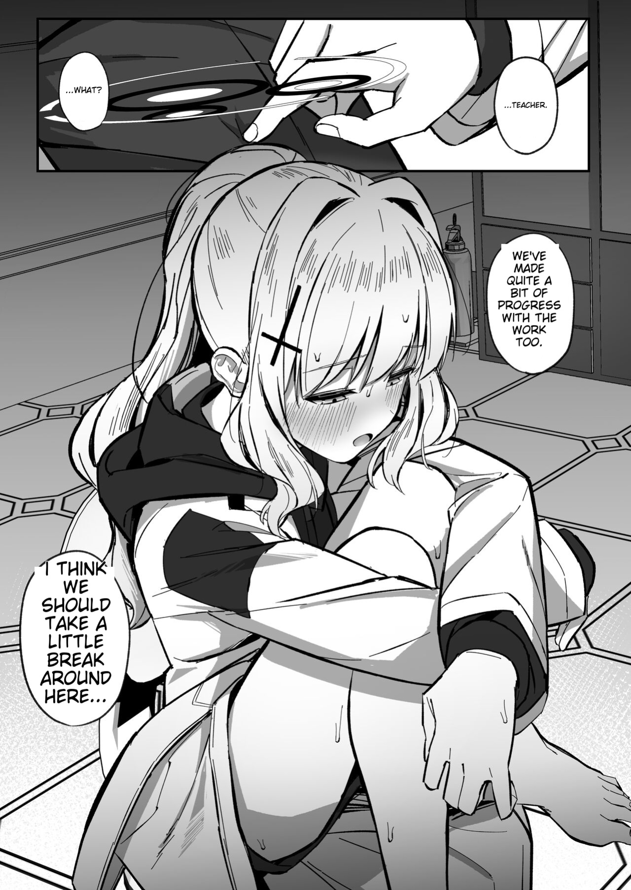 [Sakaetenai desu. (Sakae)] Energy Overflow (Blue Archive) [MTL]