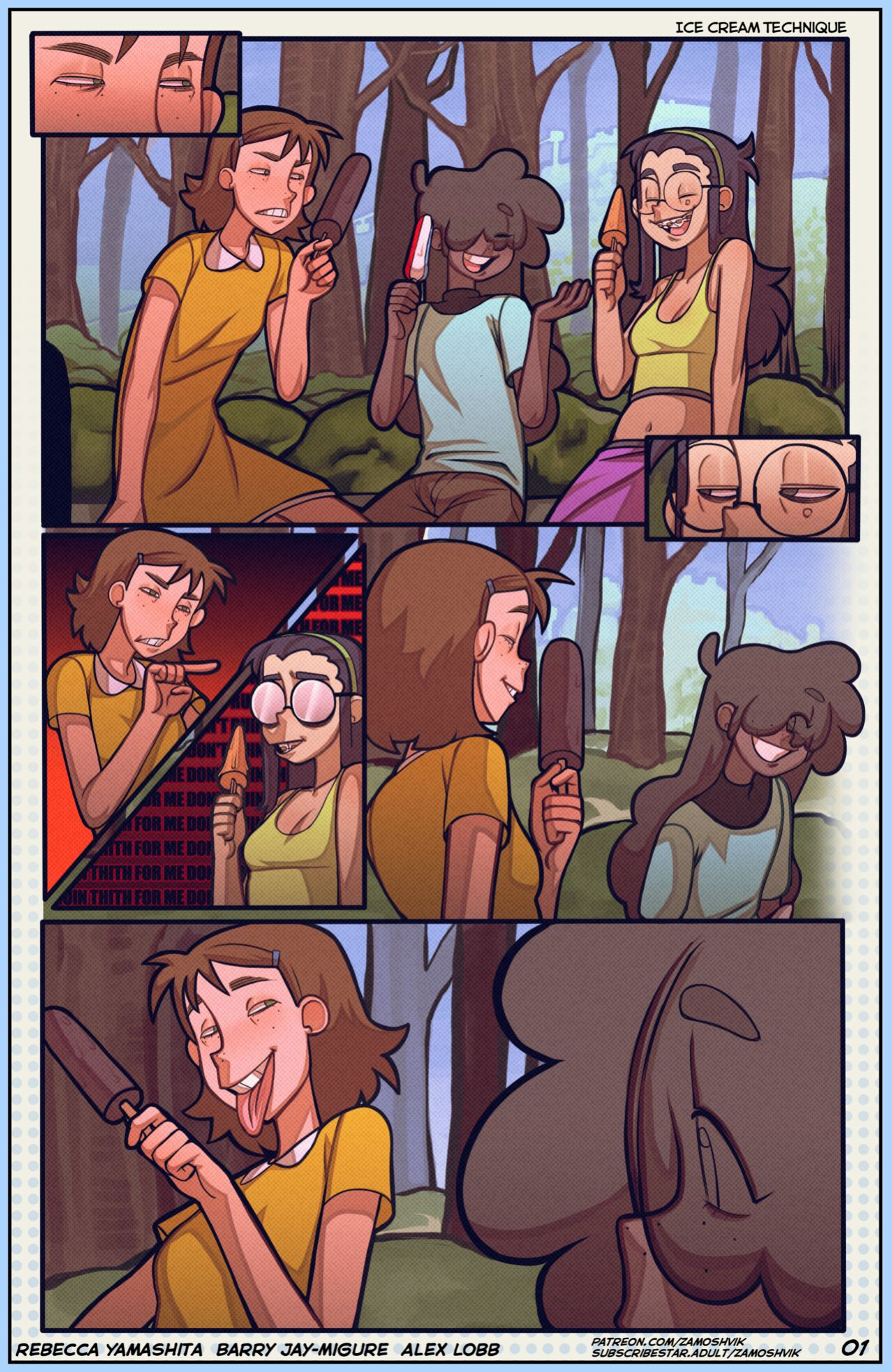 Zamoshvik-Alex and Rebecca (OC)