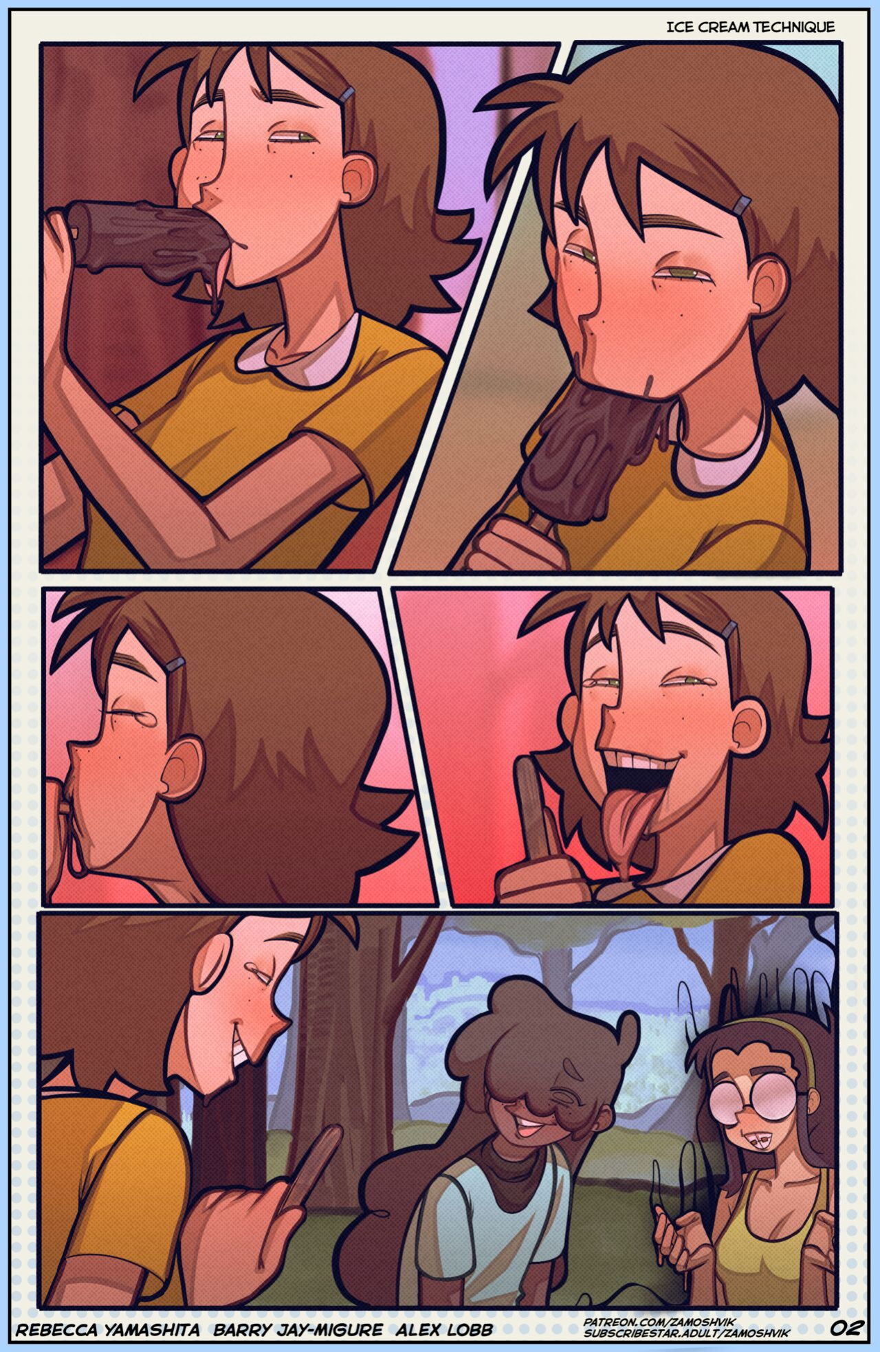 Zamoshvik-Alex and Rebecca (OC)