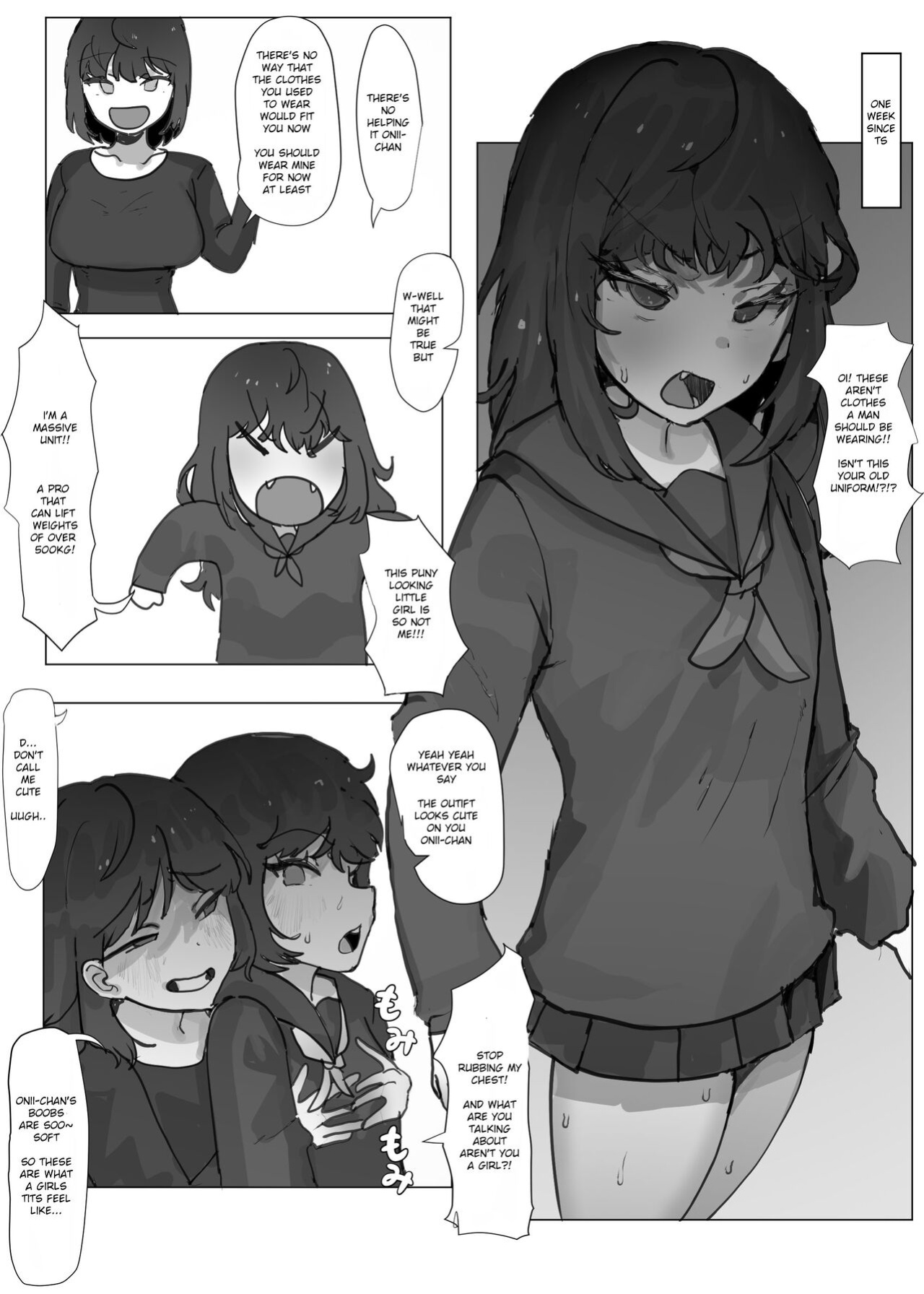 [k8on] Onii-chan ga TS sareru manga