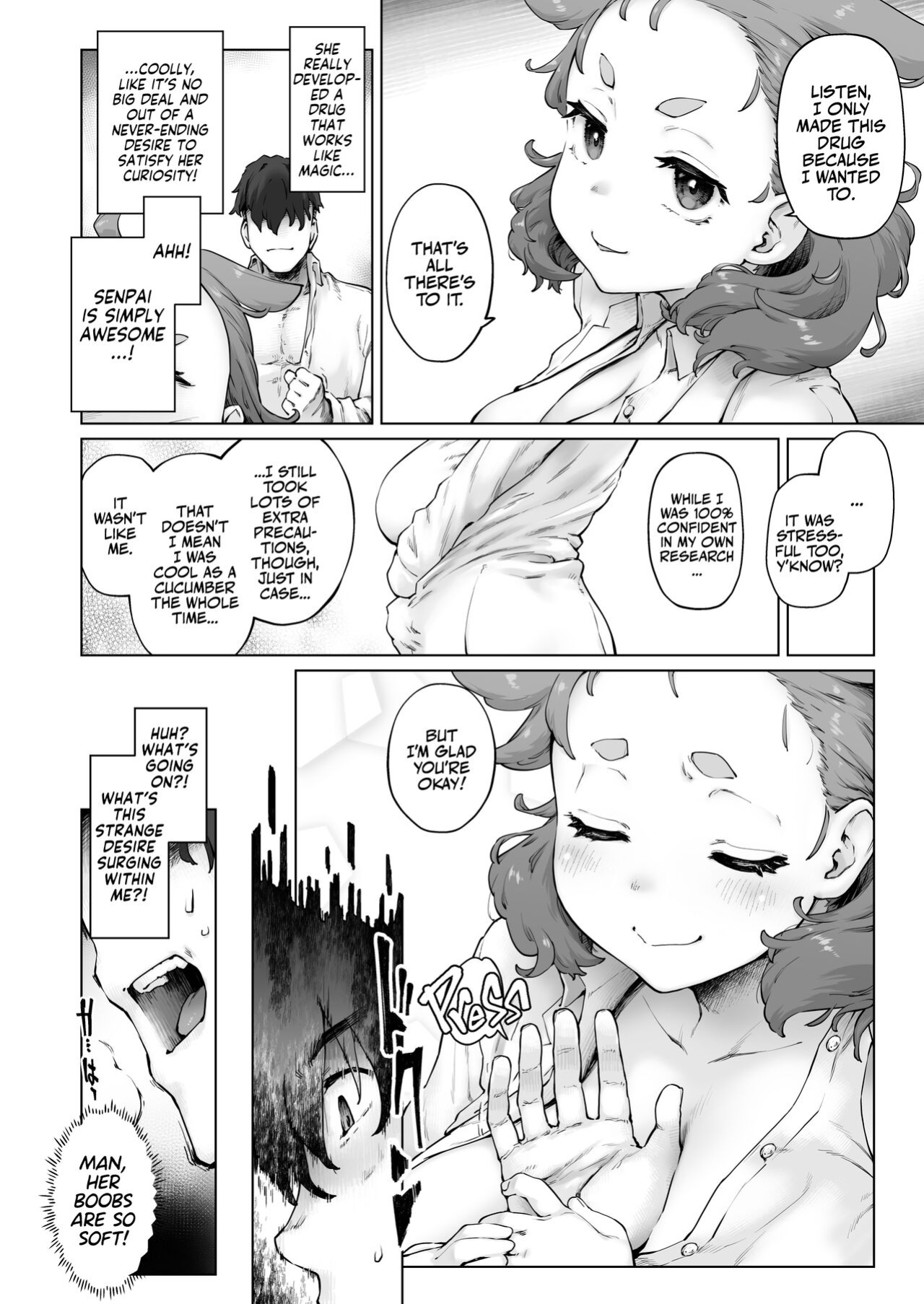 [Sago Jou (Seura Isago)] Chimikko Bakunyuu Hakase no Seiheki | A Certain Big-Bazonga'd Small Scientist's KINK! [Team Rabu2]