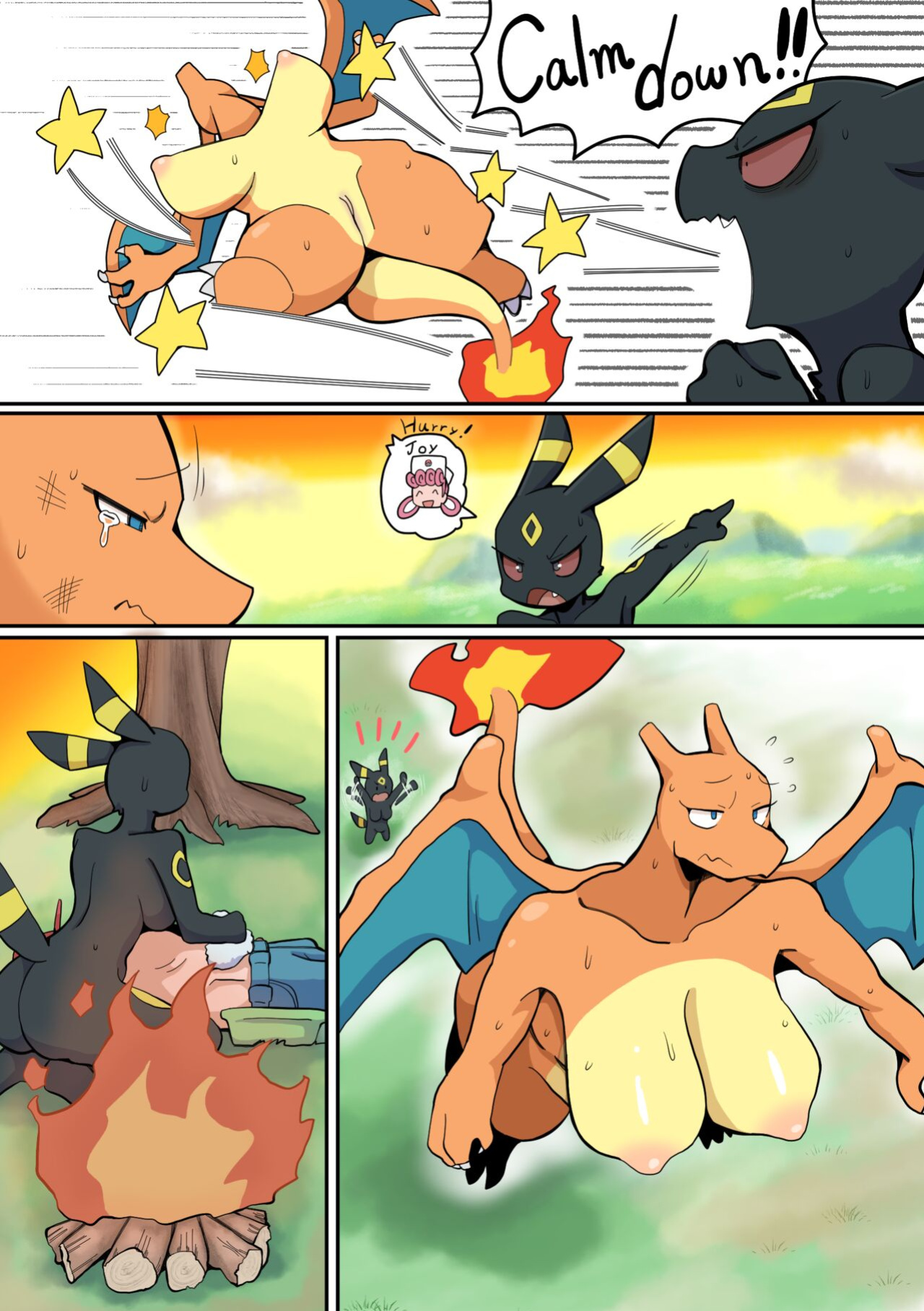 [San Ruishin] Who does he belong to? He's mine! (Pokemon)