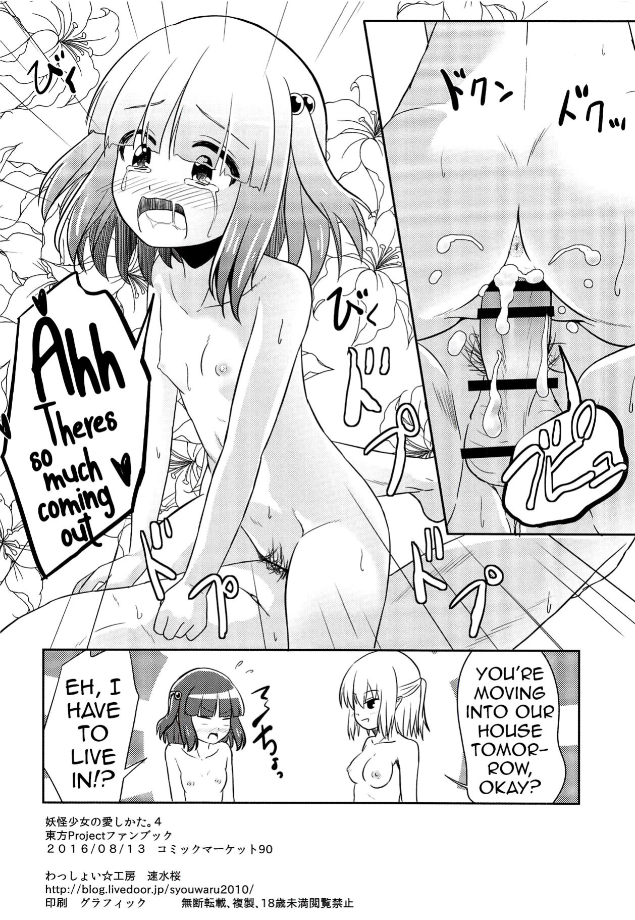 (C90) [Wasshoi Koubou (Hayami Sakura)] Youkai Shoujo no Aishikata. 4 (Touhou Project) (Shiririn)