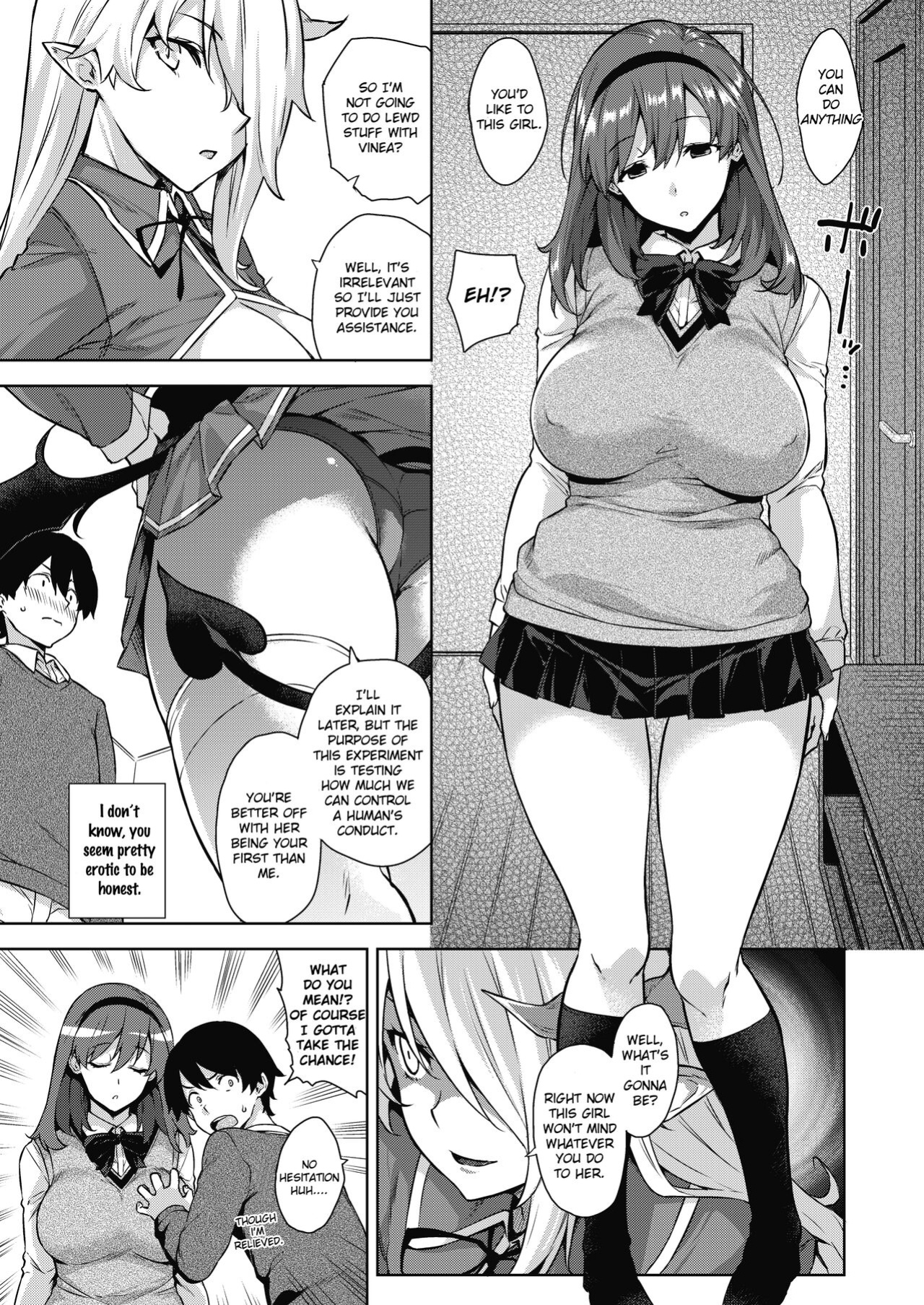 [Misaki (Mikemono Yuu)] Akuma de JK -Makai Appli de Harem Shiken- [SDTLs]