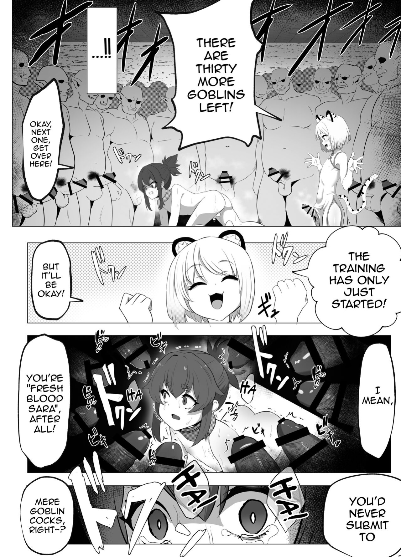 [Atutu no Mori (Atutu)] Namaiki Otokonoko Boukensha VS Zetsurin Goblin [mysterymeat3]