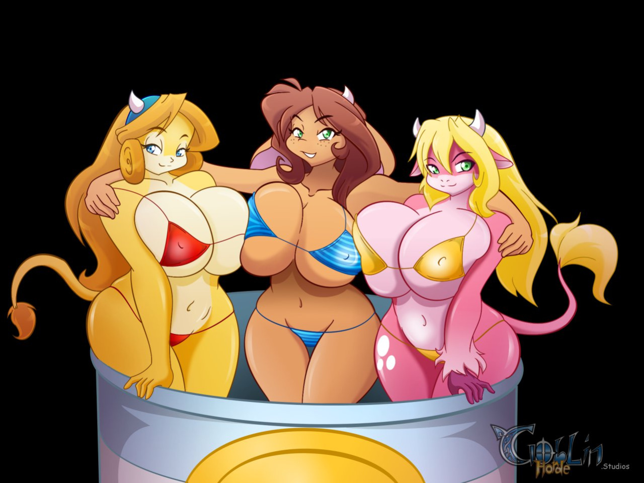 Mrs. Bull by Shonuff44 and other artists