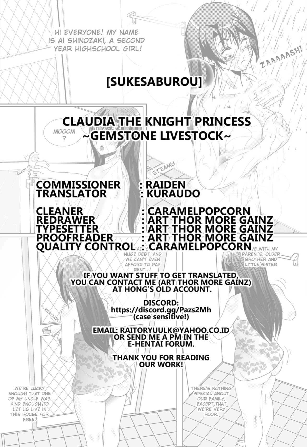 [Sukesaburou] Himekishi Claudia ~Houseki Kachiku~ | Claudia the Knight Princess ~Gemstone Livestock~ (2D Comic Magazine Kikaikan Ningen Bokujou Vol. 2) [Kuraudo]