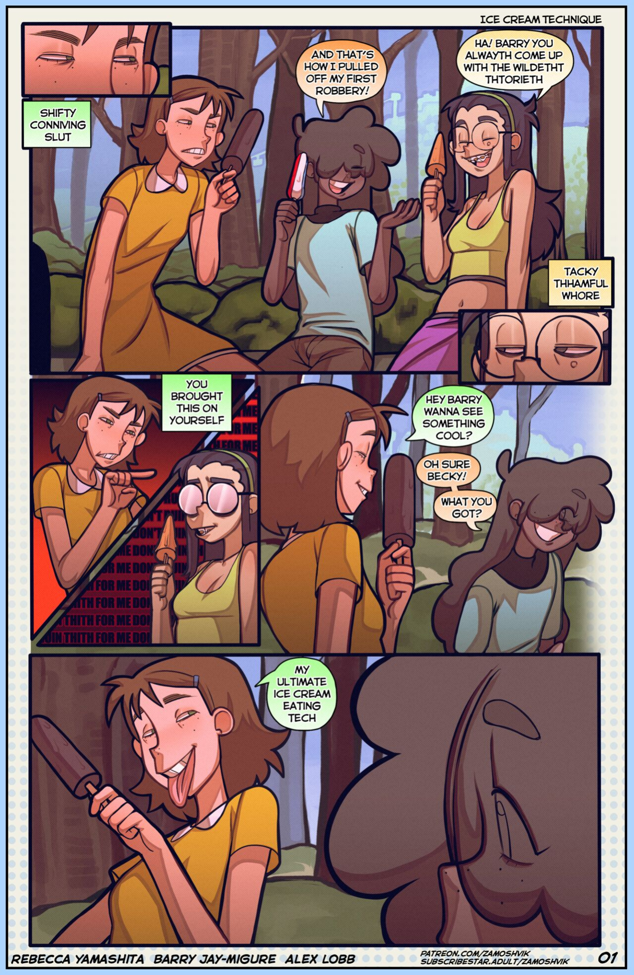Zamoshvik-Alex/Rebecca/Barry (OC)