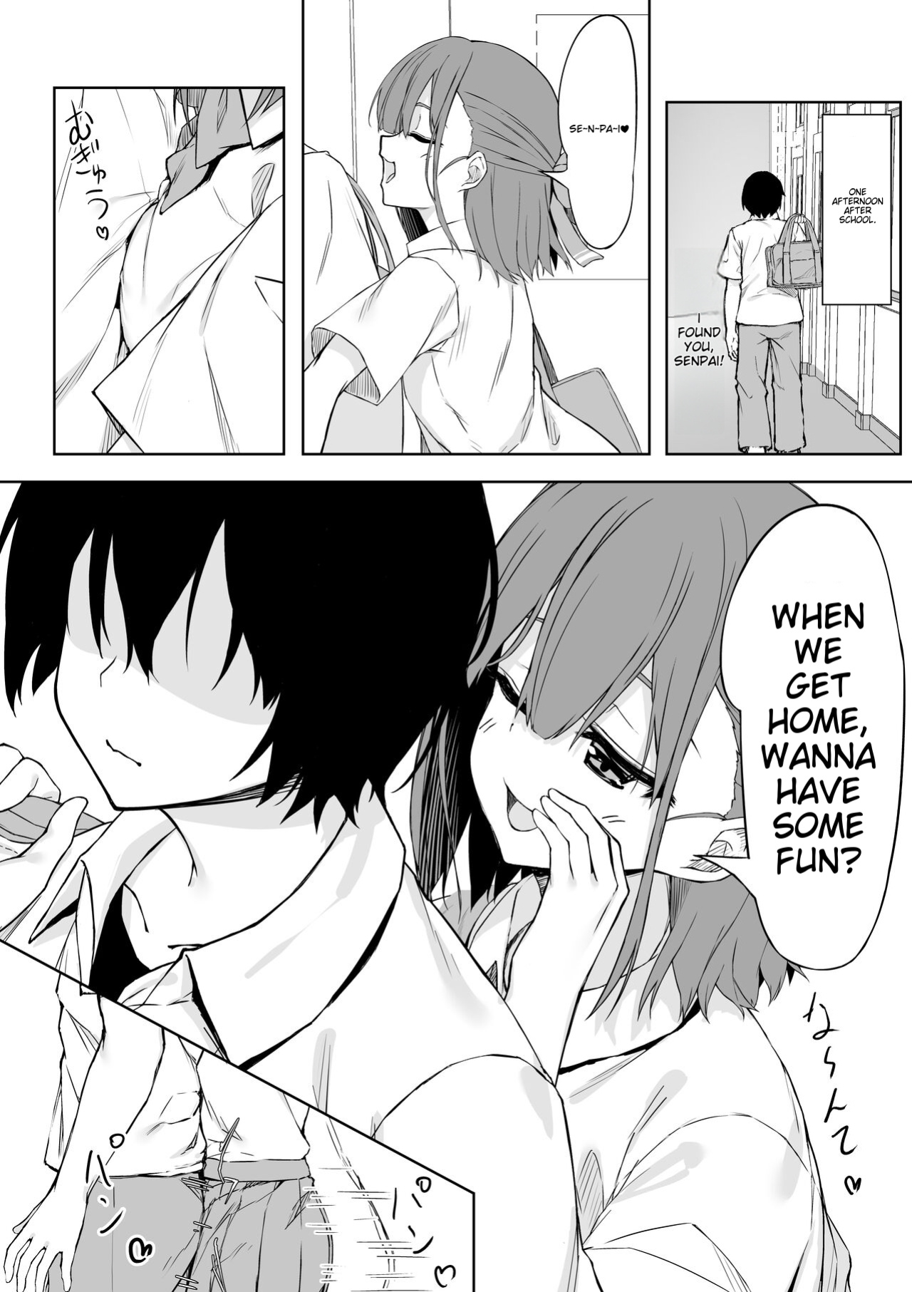 [Rokuchounome (Olive)] Lovey-dovey Sex with Kouhai-Chan!! [MTL]