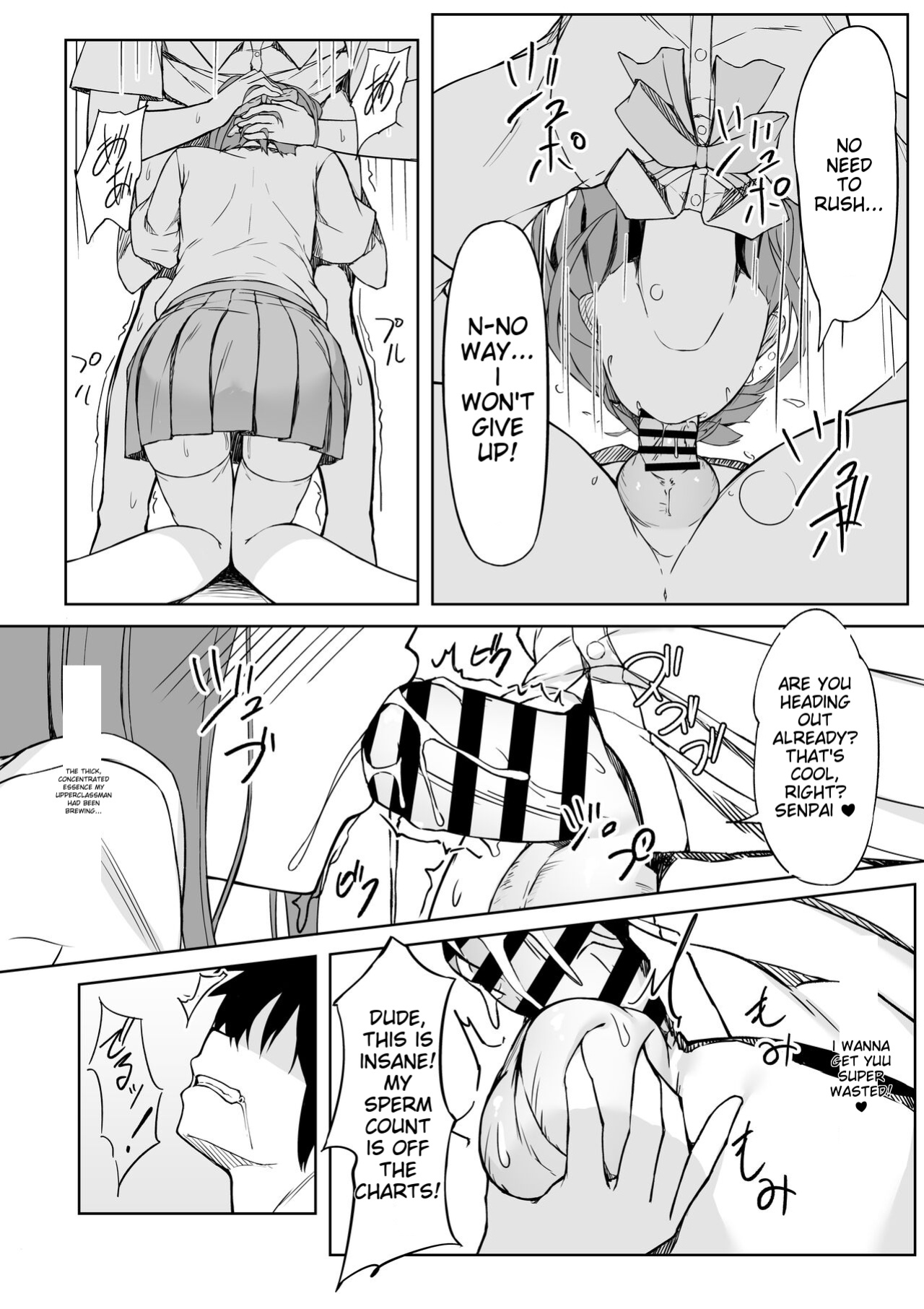 [Rokuchounome (Olive)] Lovey-dovey Sex with Kouhai-Chan!! [MTL]