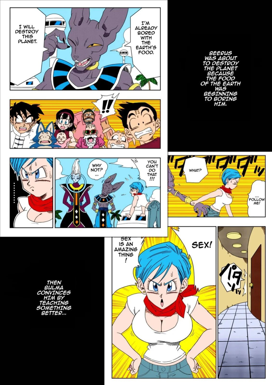 [Yamamoto] No One Disobeys Beerus! (Dragon Ball Super) [Color]