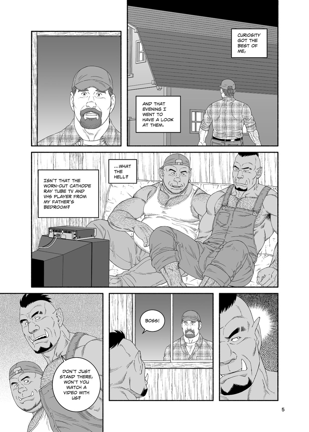 Tagame Gengoroh] B.S.B. Big Sir's Bitches : A Farmer - In the Case of Ted Sterling