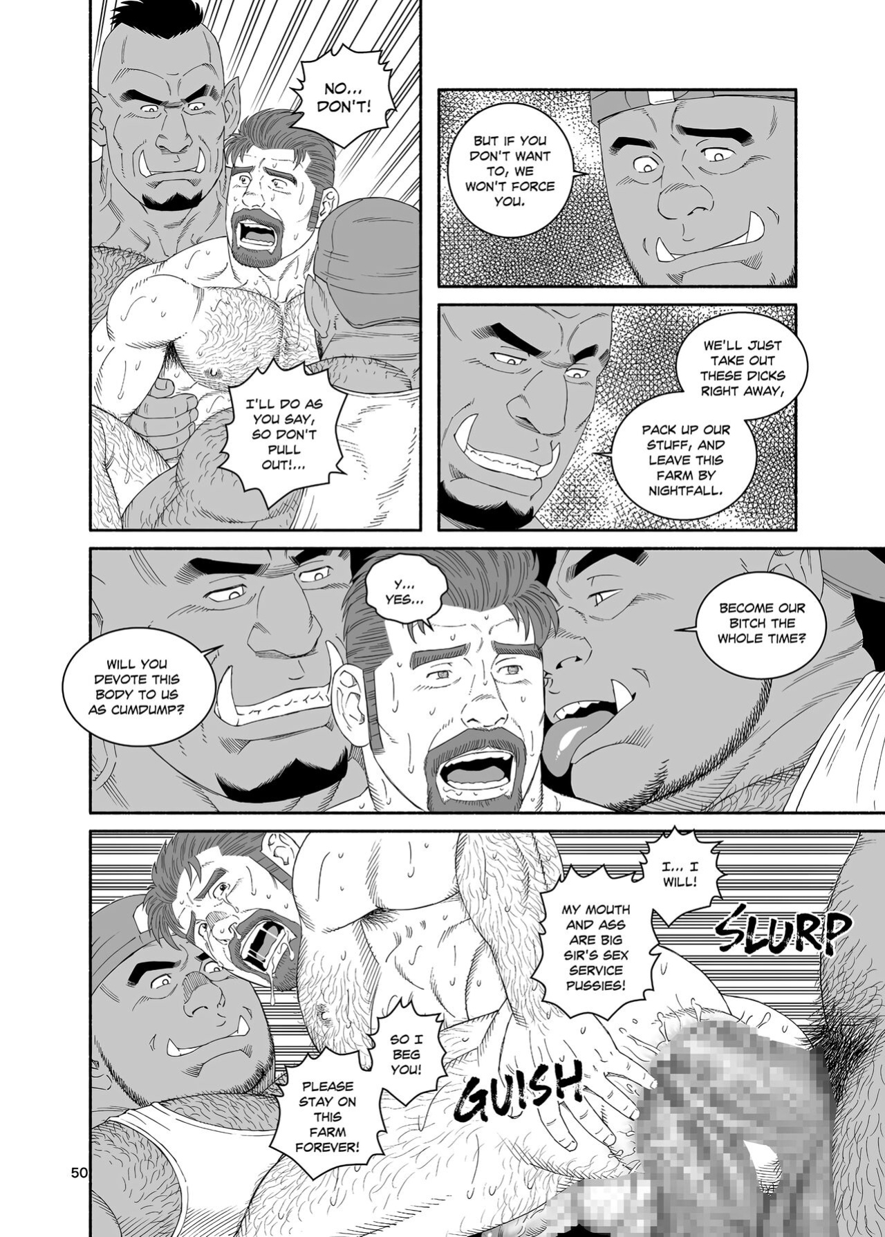 Tagame Gengoroh] B.S.B. Big Sir's Bitches : A Farmer - In the Case of Ted Sterling