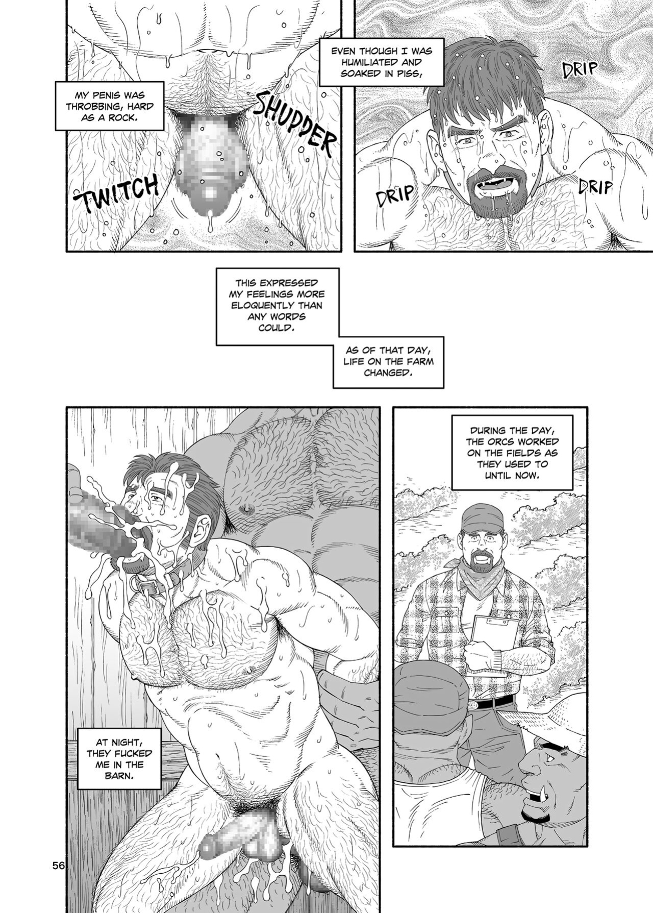 Tagame Gengoroh] B.S.B. Big Sir's Bitches : A Farmer - In the Case of Ted Sterling