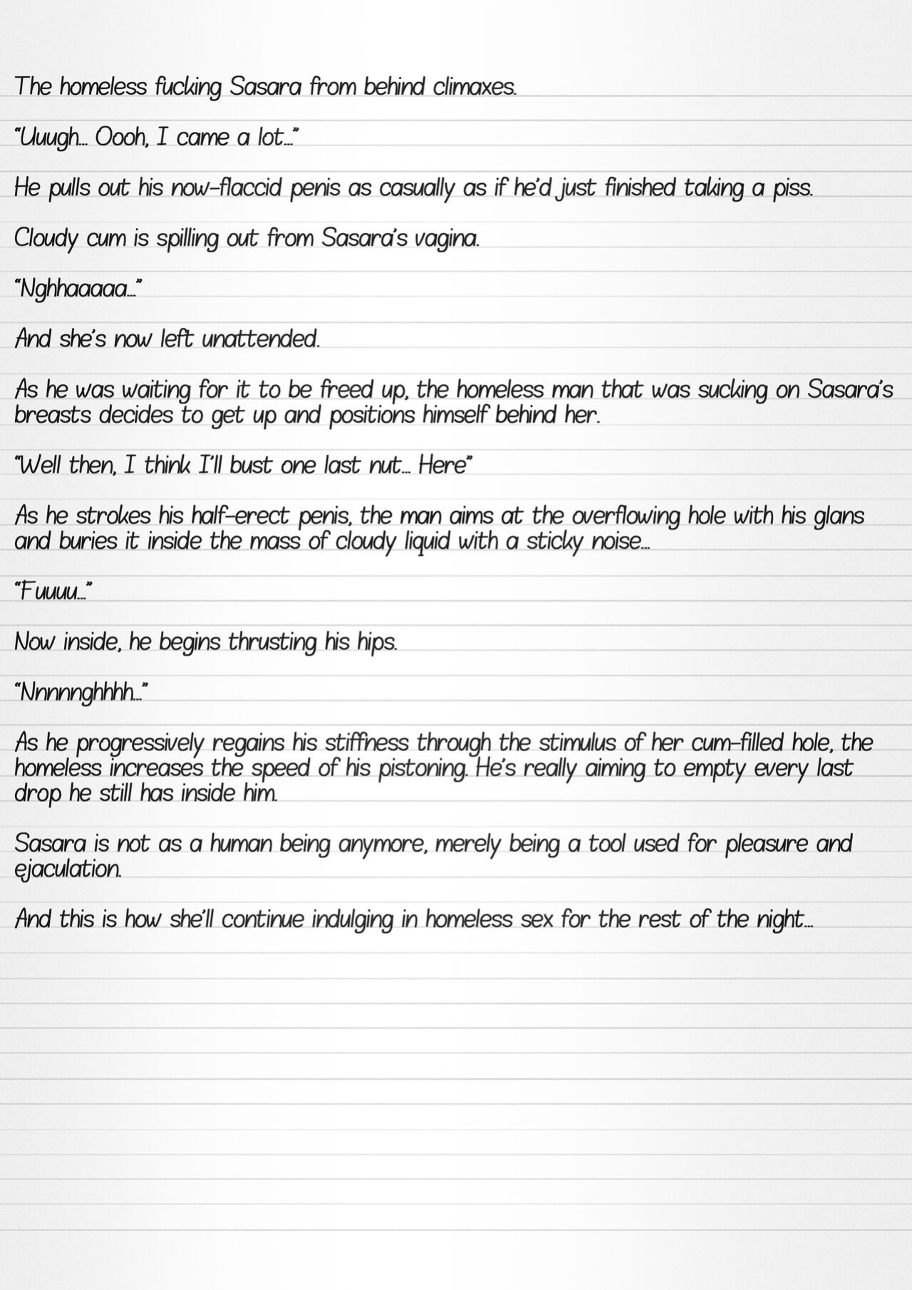 [Tiba-Santi (Misuke)] Misuke's Short Stories 12 - Sasara & The Homeless (ToHeart2 Dungeon Travelers)