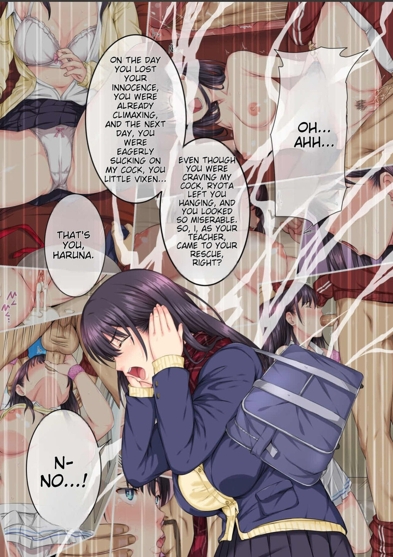 [Rokumarusou (Sanrokumaru)] Soshite Watashi wa Kyou mo Ano Otoko ni Taberareru -Zoku- | And So Today I'm Once Again Being Sexually Devoured By That Man