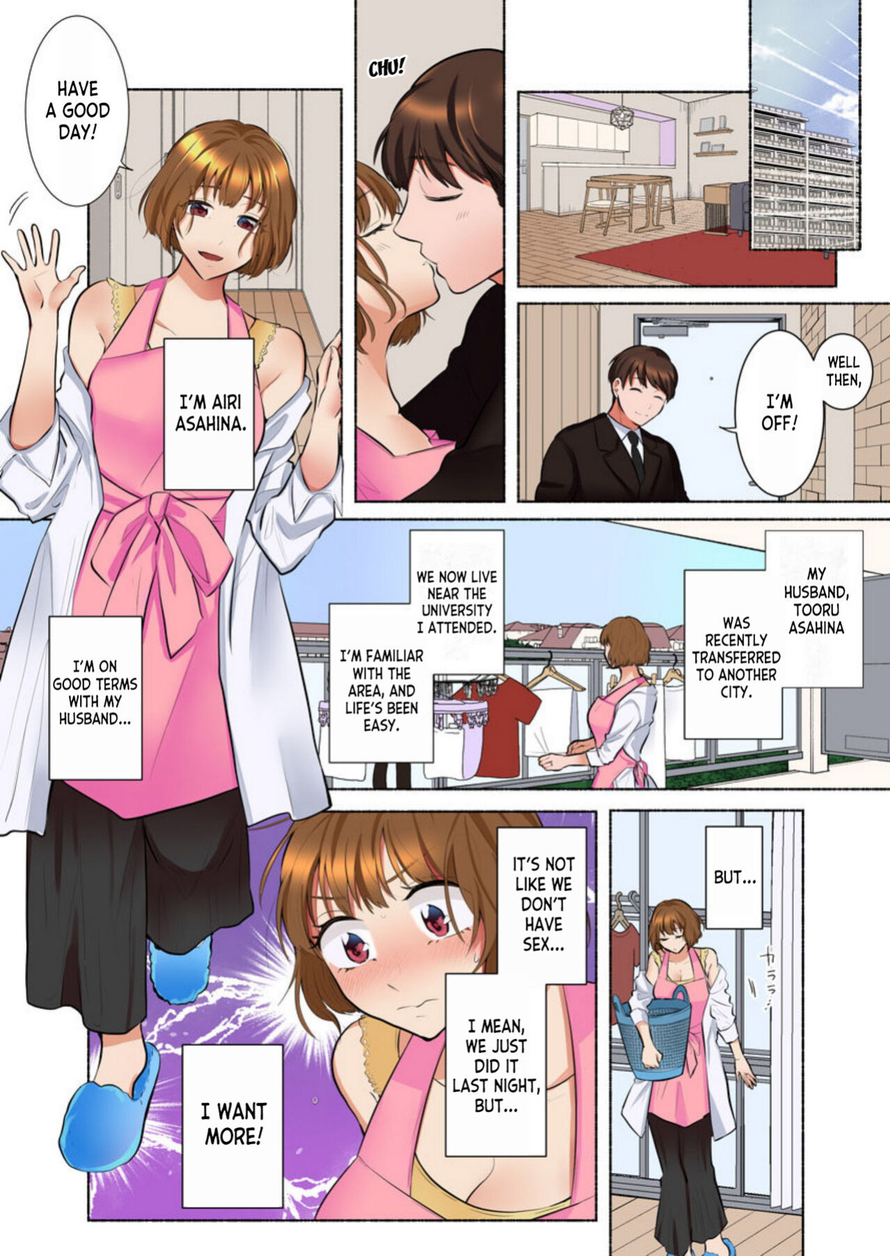 [Ika Hotaru] Rinshin wa Do S na Moto Kare Otto wo Aishiteru no ni, Uzuku Karada o Saikaihatsusarete 1 | Her Neighbor is a Sadistic Ex-Boyfriend. She Loves her Husband, but her Aching Body is Being Redeveloped 1 [desudesu]