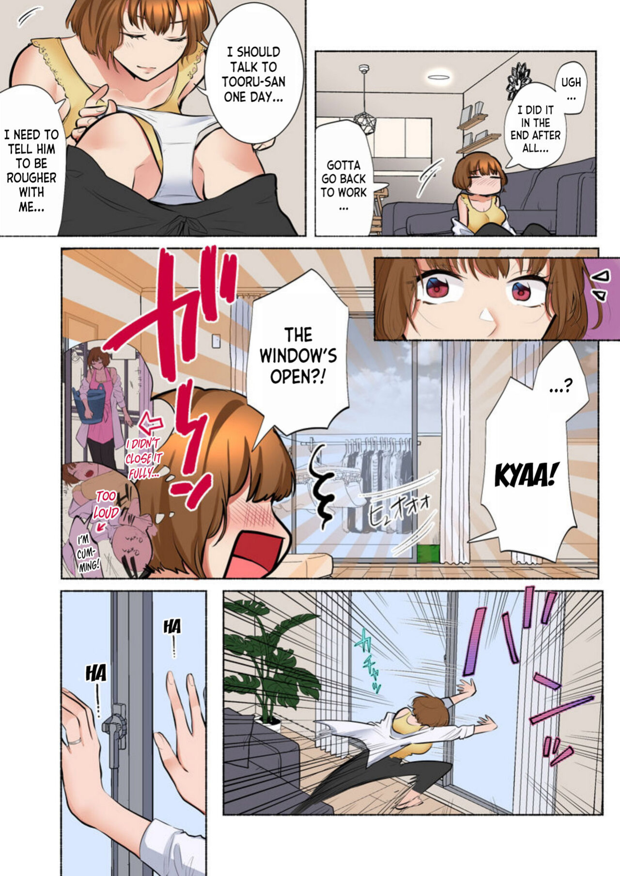 [Ika Hotaru] Rinshin wa Do S na Moto Kare Otto wo Aishiteru no ni, Uzuku Karada o Saikaihatsusarete 1 | Her Neighbor is a Sadistic Ex-Boyfriend. She Loves her Husband, but her Aching Body is Being Redeveloped 1 [desudesu]