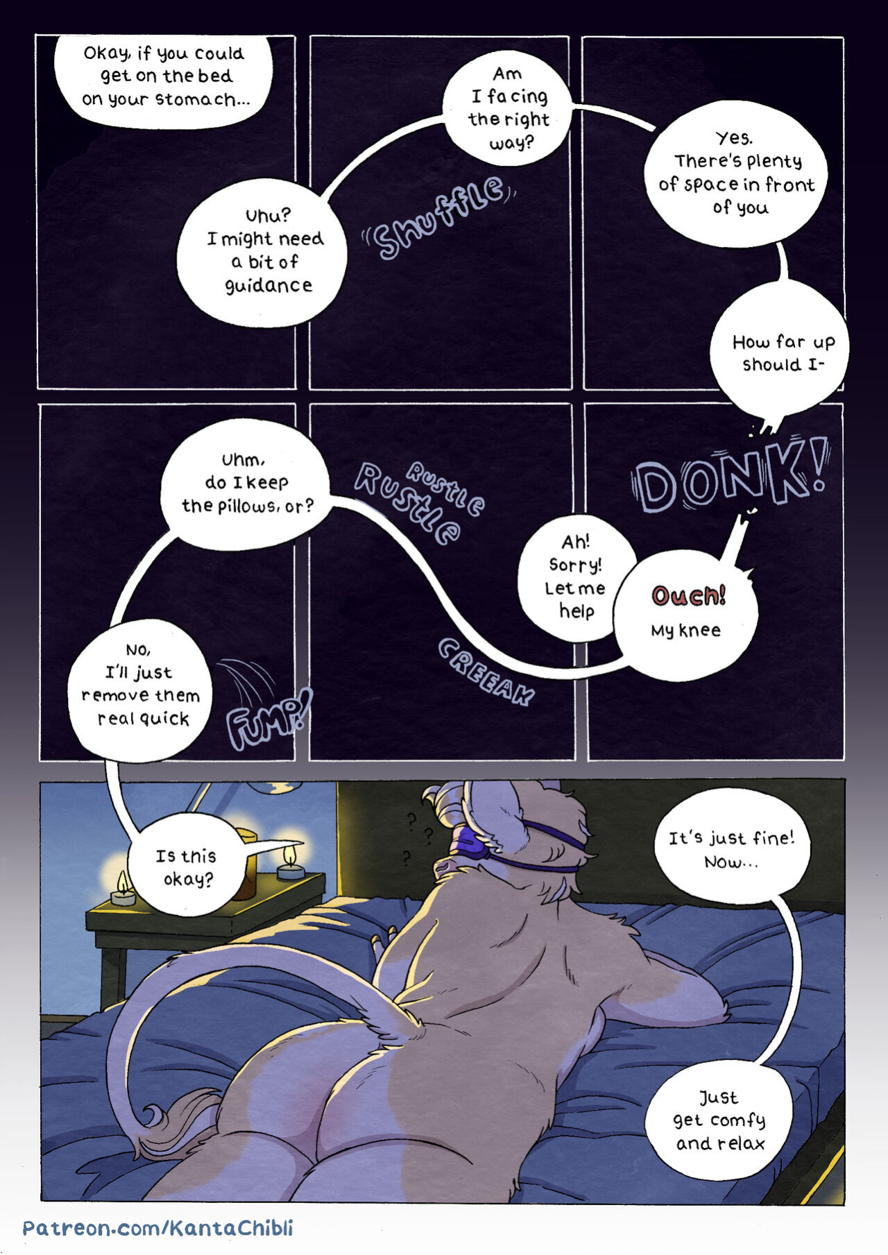 [KantaChibli] My Girlfriend Doesn't Moan (Done)