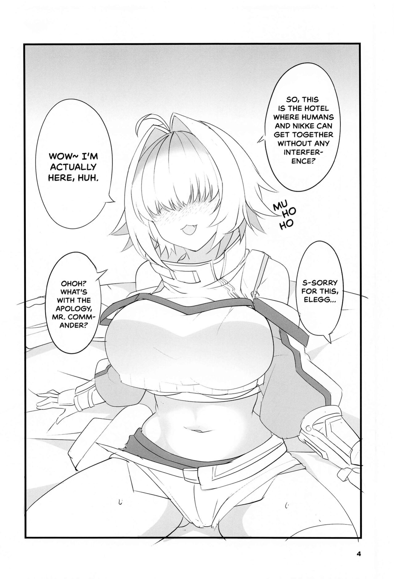 (COMIC1☆24) [BlueMage (Aoi Manabu)] Elegg Trigger (Goddess of Victory: Nikke) [Navajodo]