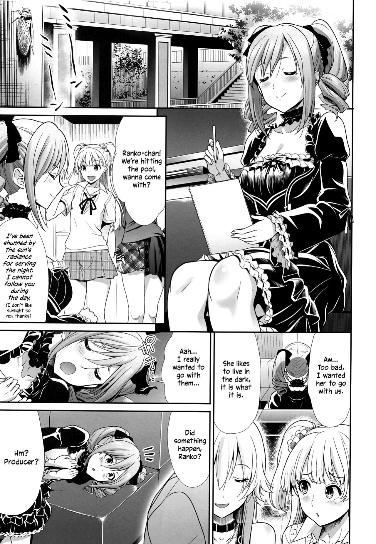 [Takemasaya (Takemasa Takeshi)] Twintail na Kanojo to Otomari Ecchi | Fucking Ms. Twintails At a Special Place (THE IDOLM@STER CINDERELLA GIRLS) [Shiromaru]