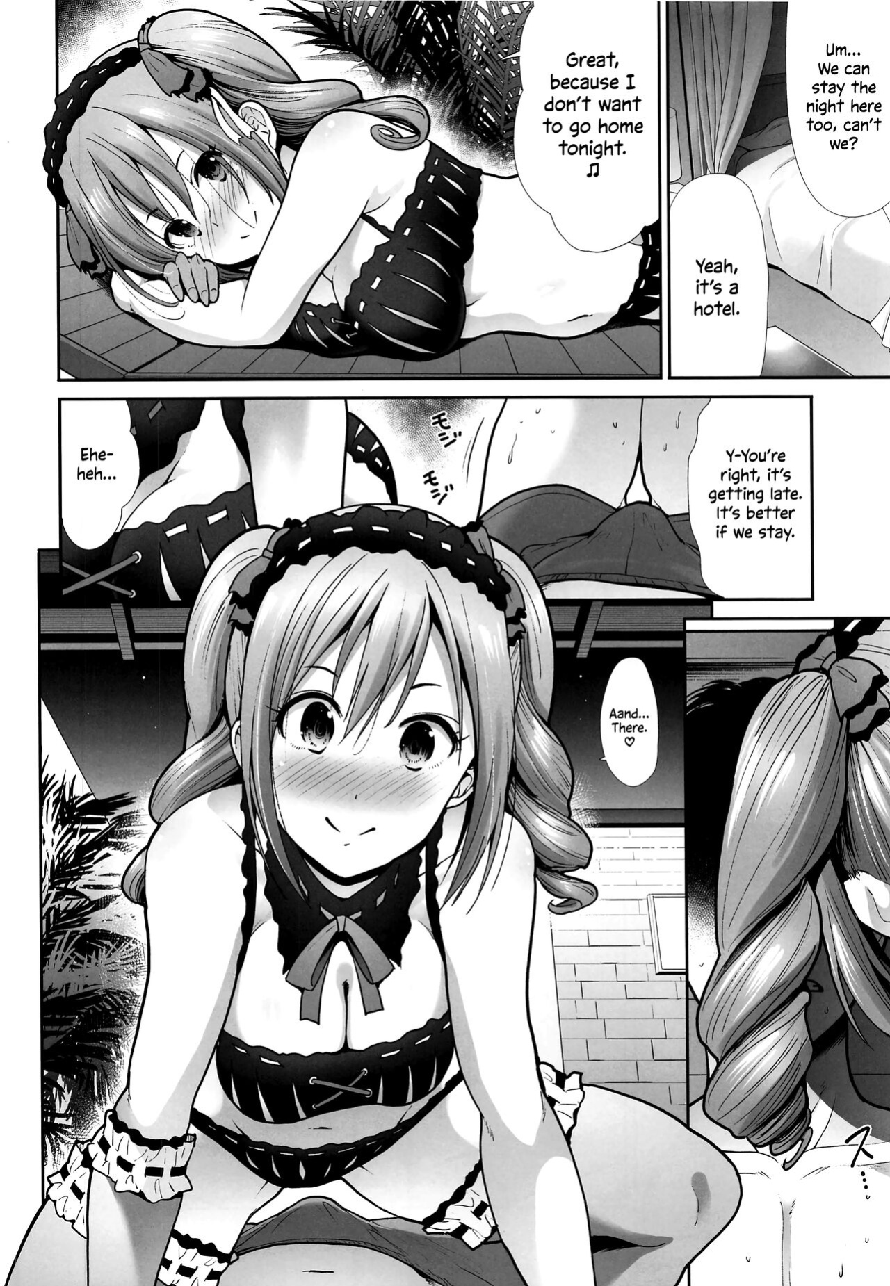 [Takemasaya (Takemasa Takeshi)] Twintail na Kanojo to Otomari Ecchi | Fucking Ms. Twintails At a Special Place (THE IDOLM@STER CINDERELLA GIRLS) [Shiromaru]