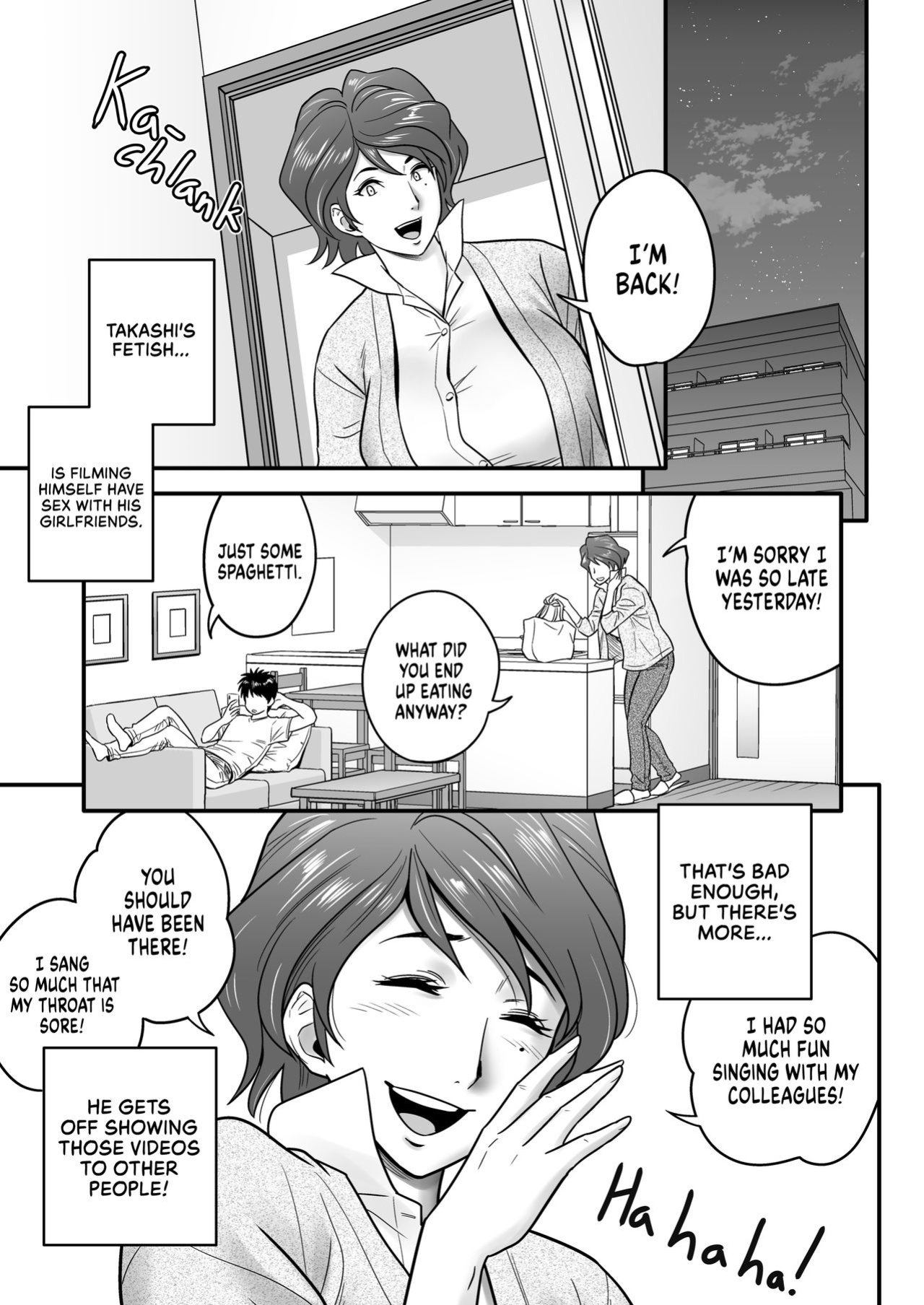 Haha ga Tomo Kano ni Natta node 1-2