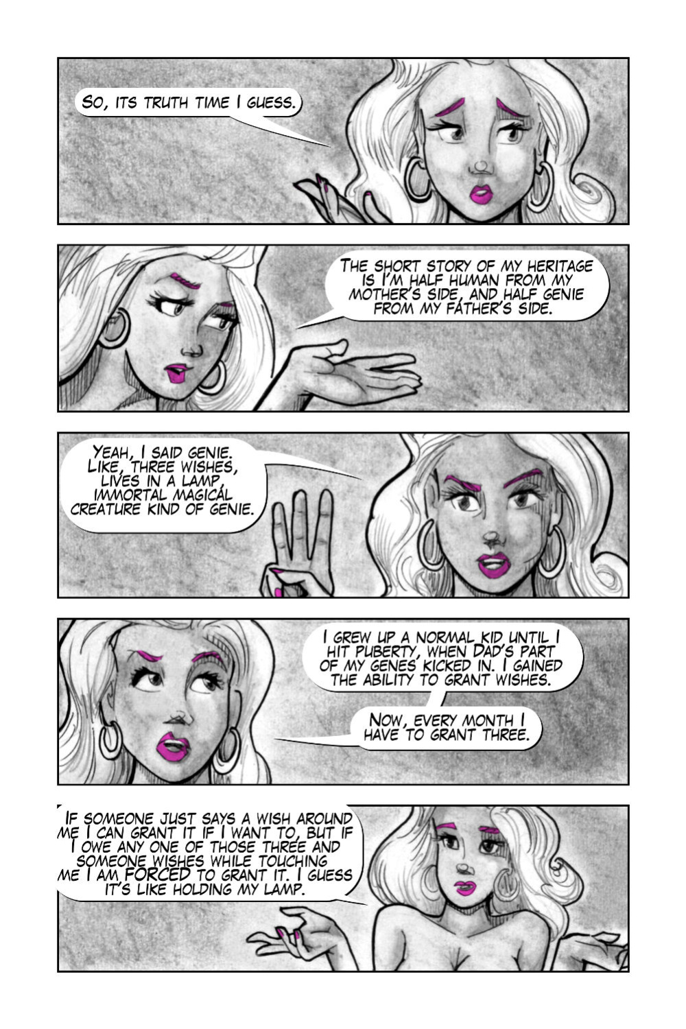 Single Blonde Genie (SBG) by Dan Standing