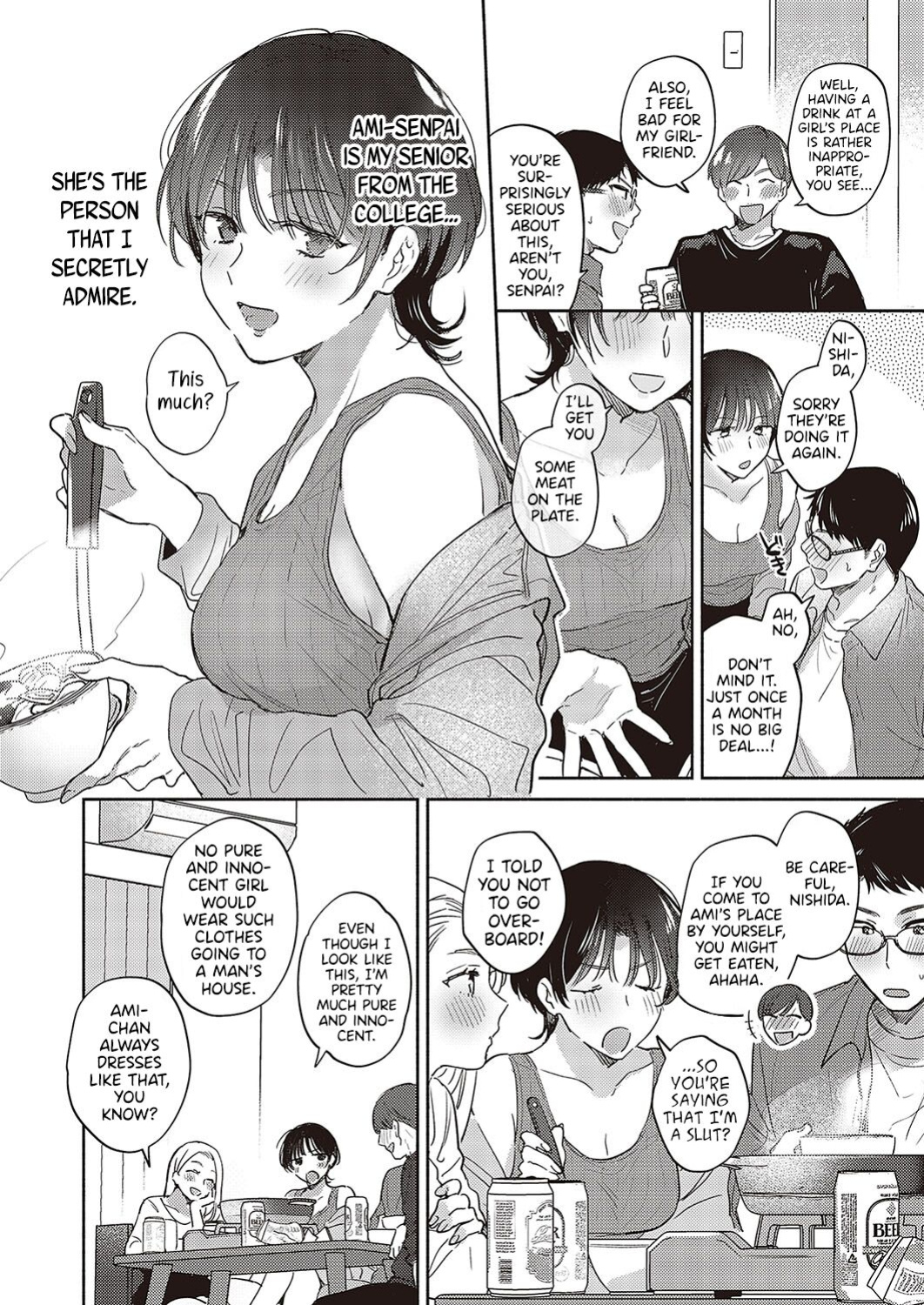 [Meeo] Ami-senpai no Iutoori | As Ami-senpai Said (Comic G-Es 03) [ConTL]