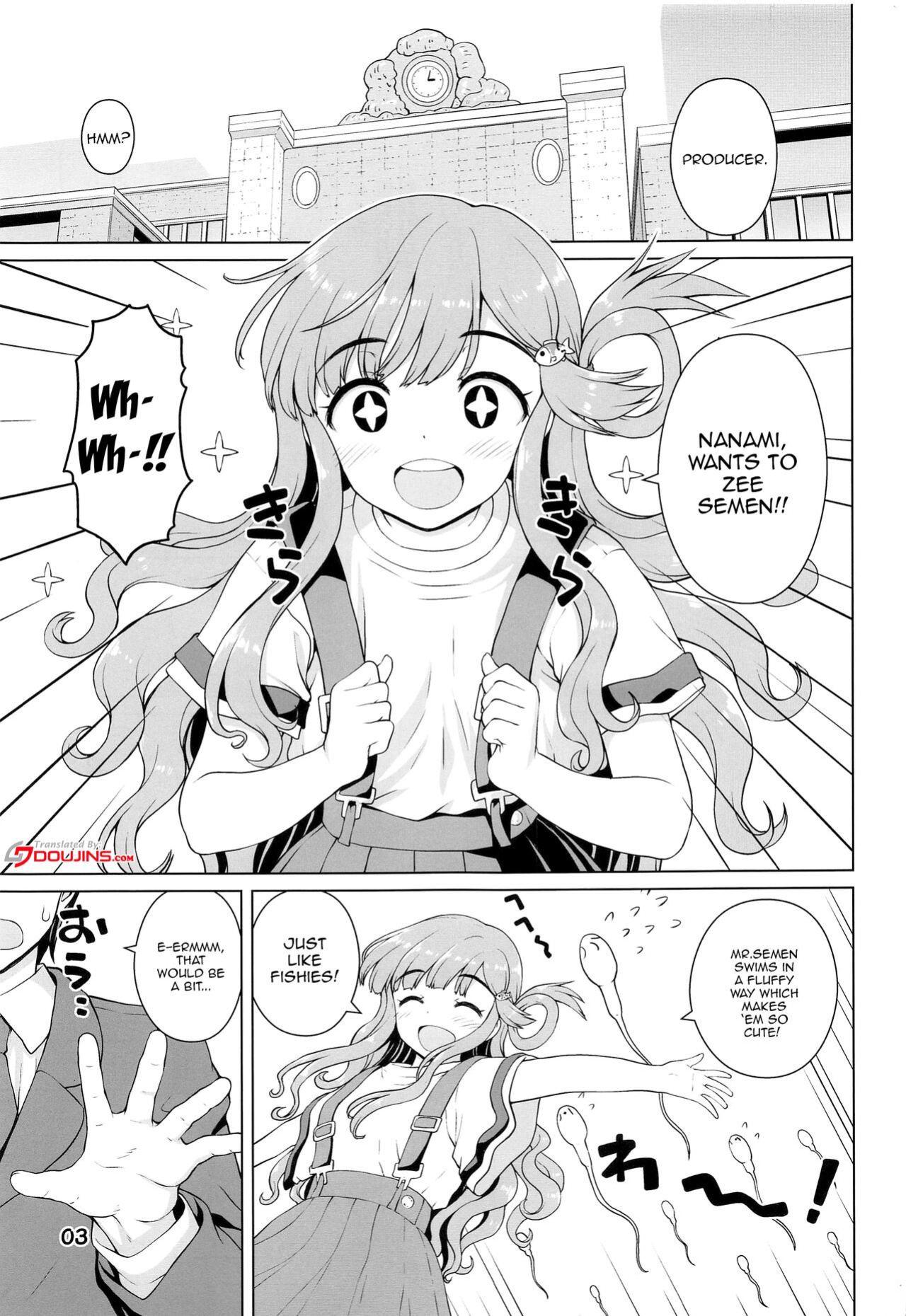 (Utahime Teien 33) [Kaitoushinshidan (Kaishinshi)] Nanamichan no Osakanadou! / Nanami-chan's Way Of The Fish(THE IDOLM@STER CINDERELLA GIRLS)