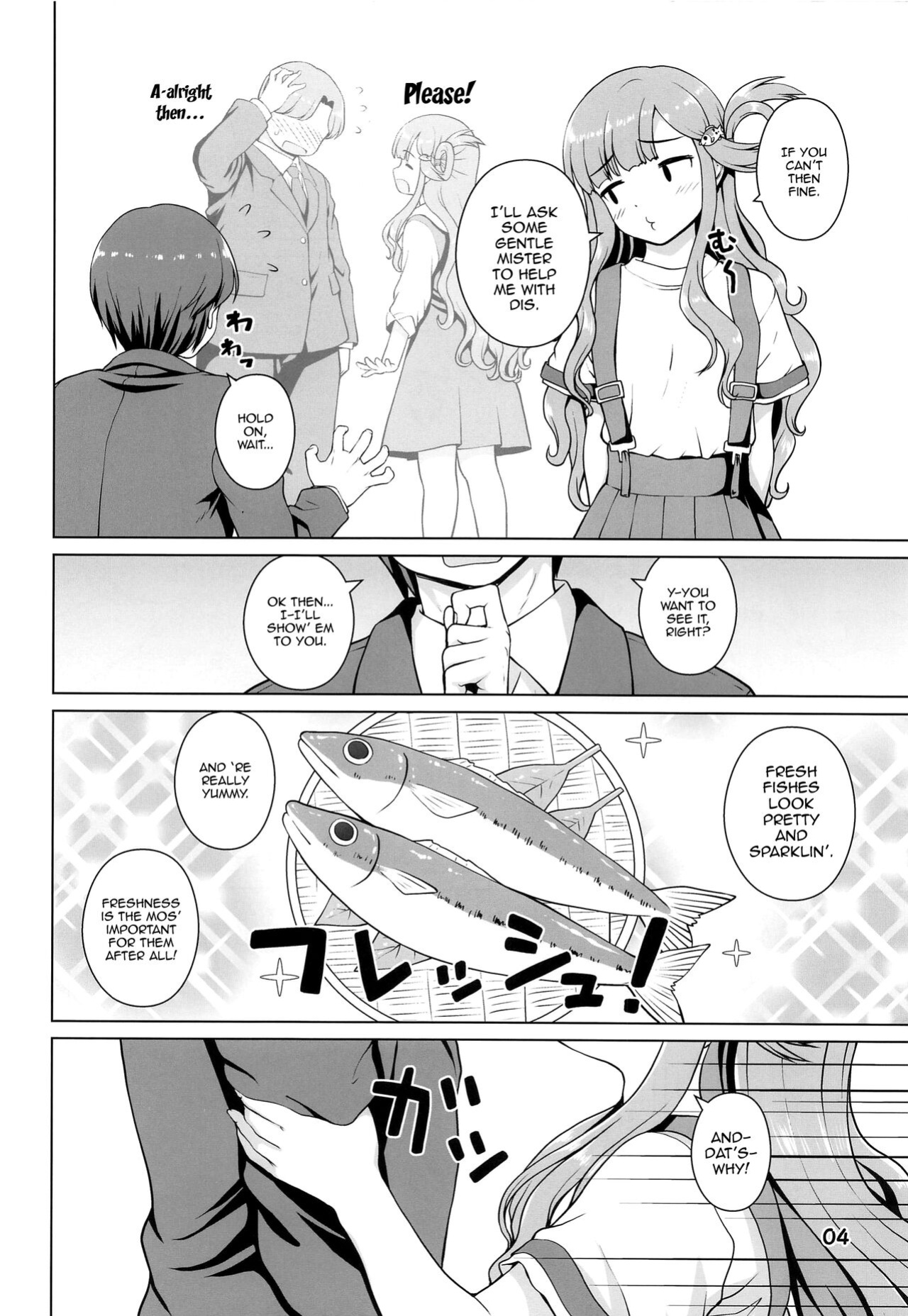 (Utahime Teien 33) [Kaitoushinshidan (Kaishinshi)] Nanamichan no Osakanadou! / Nanami-chan's Way Of The Fish(THE IDOLM@STER CINDERELLA GIRLS)