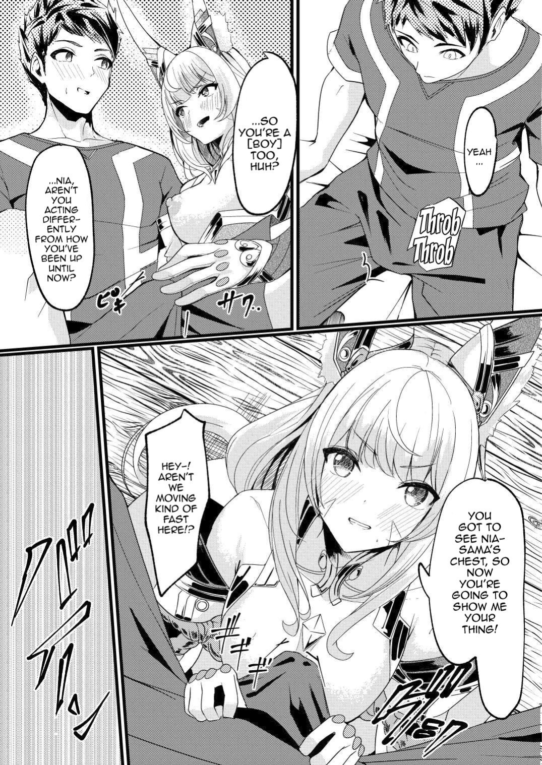 [Haraita Sangyou (Shiro Paka)] Majiwari no Hi | Mating Day (Xenoblade Chronicles 2)