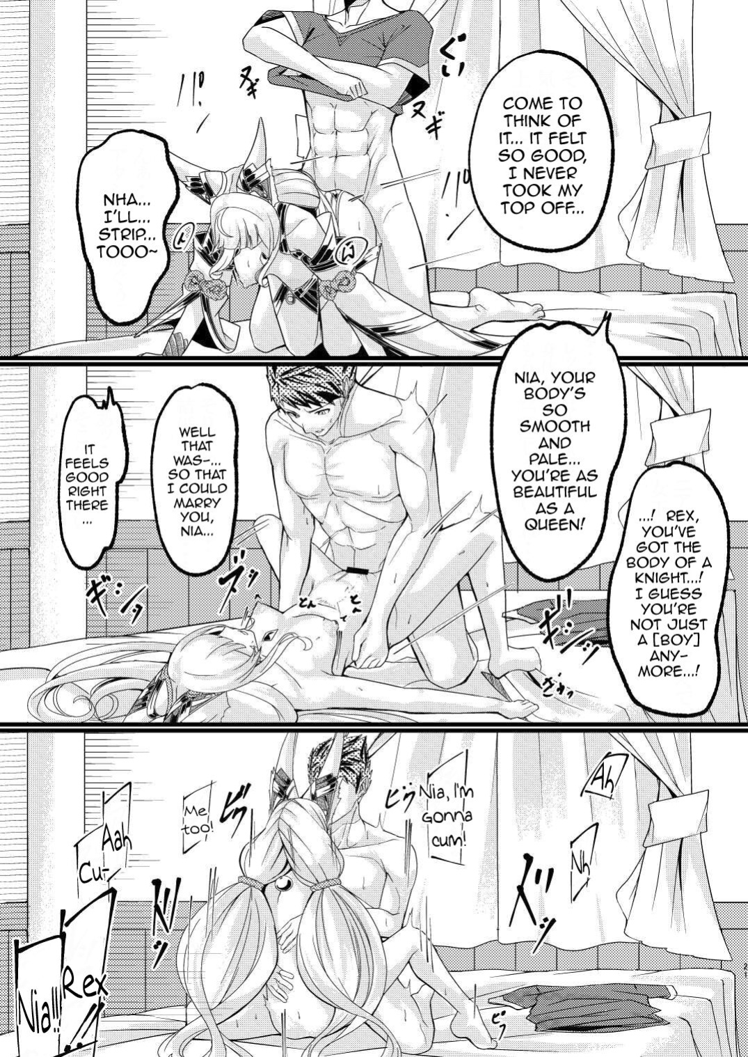 [Haraita Sangyou (Shiro Paka)] Majiwari no Hi | Mating Day (Xenoblade Chronicles 2)