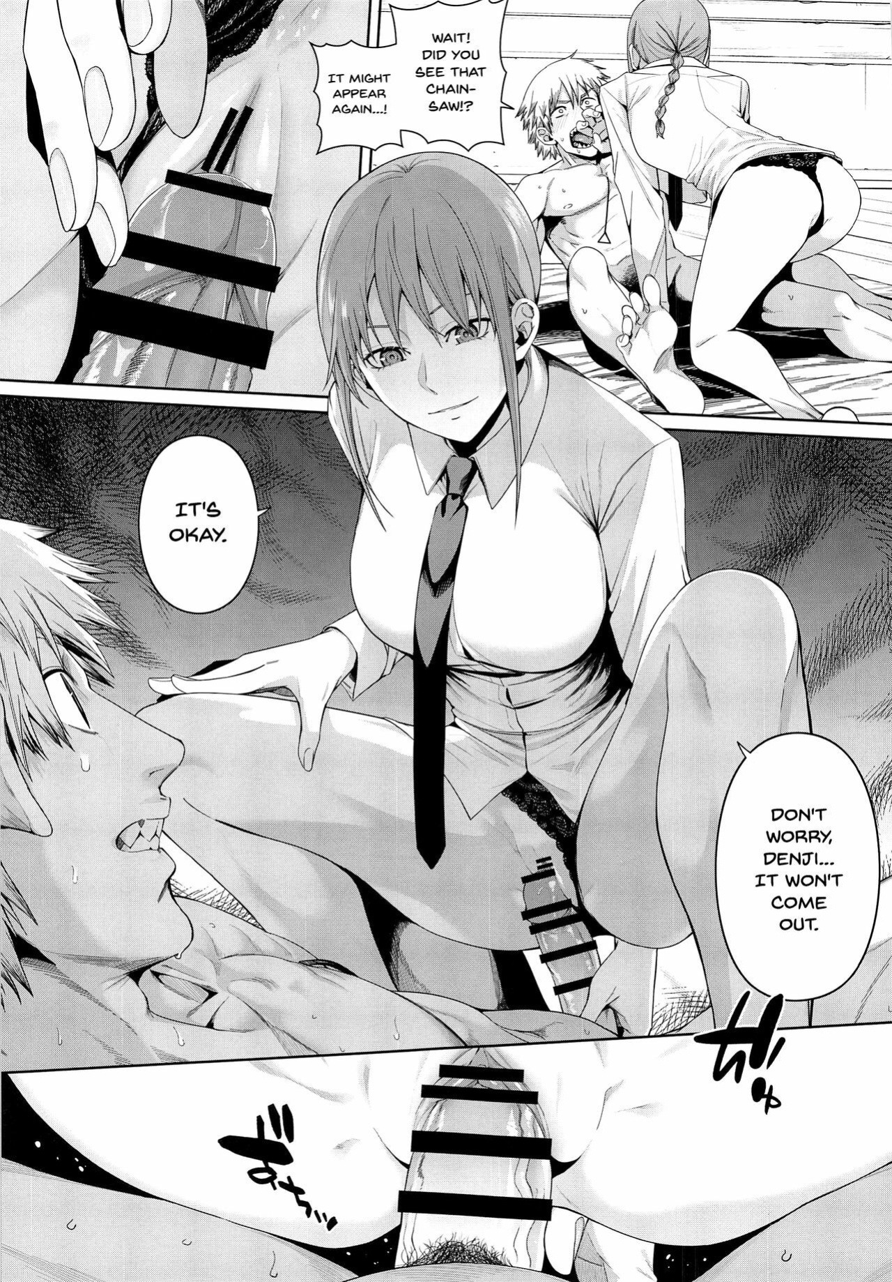 [Bad Mushrooms (Chicke III, 4why)] Kusarinoko Katsurei | Chainsaw Circumcision (Chainsaw Man)