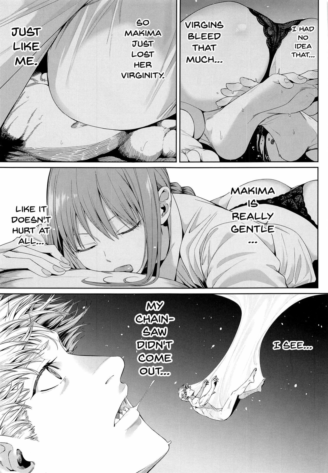 [Bad Mushrooms (Chicke III, 4why)] Kusarinoko Katsurei | Chainsaw Circumcision (Chainsaw Man)