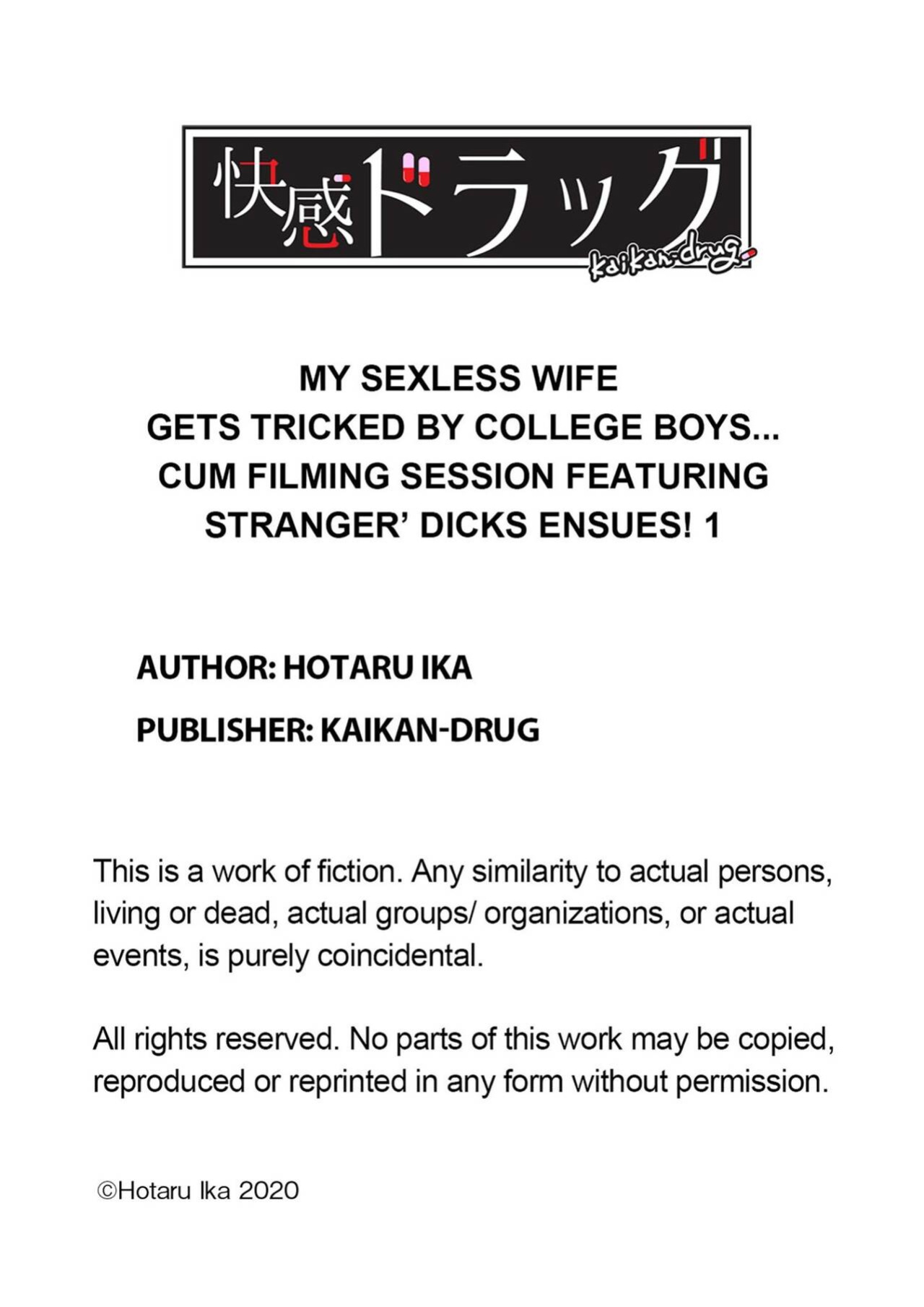 [Ika Hotaru] Sexless no Hitozuma ga YariCir Danshi-tachi ni Damasarete... Taninbou de Gachi Iki Satsueikai 1 | My Sexless Wife Gets Tricked by College Boys… Cum Filming Session Featuring Stranger's Dick Ensues! 1