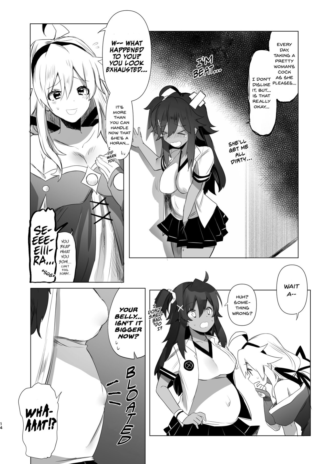[Chichiguni (Aono Keita)] Futanari Kitsune Musume ni Goyoushin | Watch out for the Foxgirl with a Dick (Monster Super League) [Zzyzzyxx]