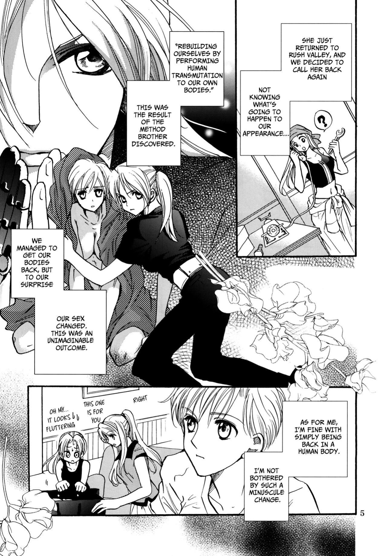 (C70) [CHERRY MOON (K-Zima)] Temporary Girl's Life (Fullmetal Alchemist)