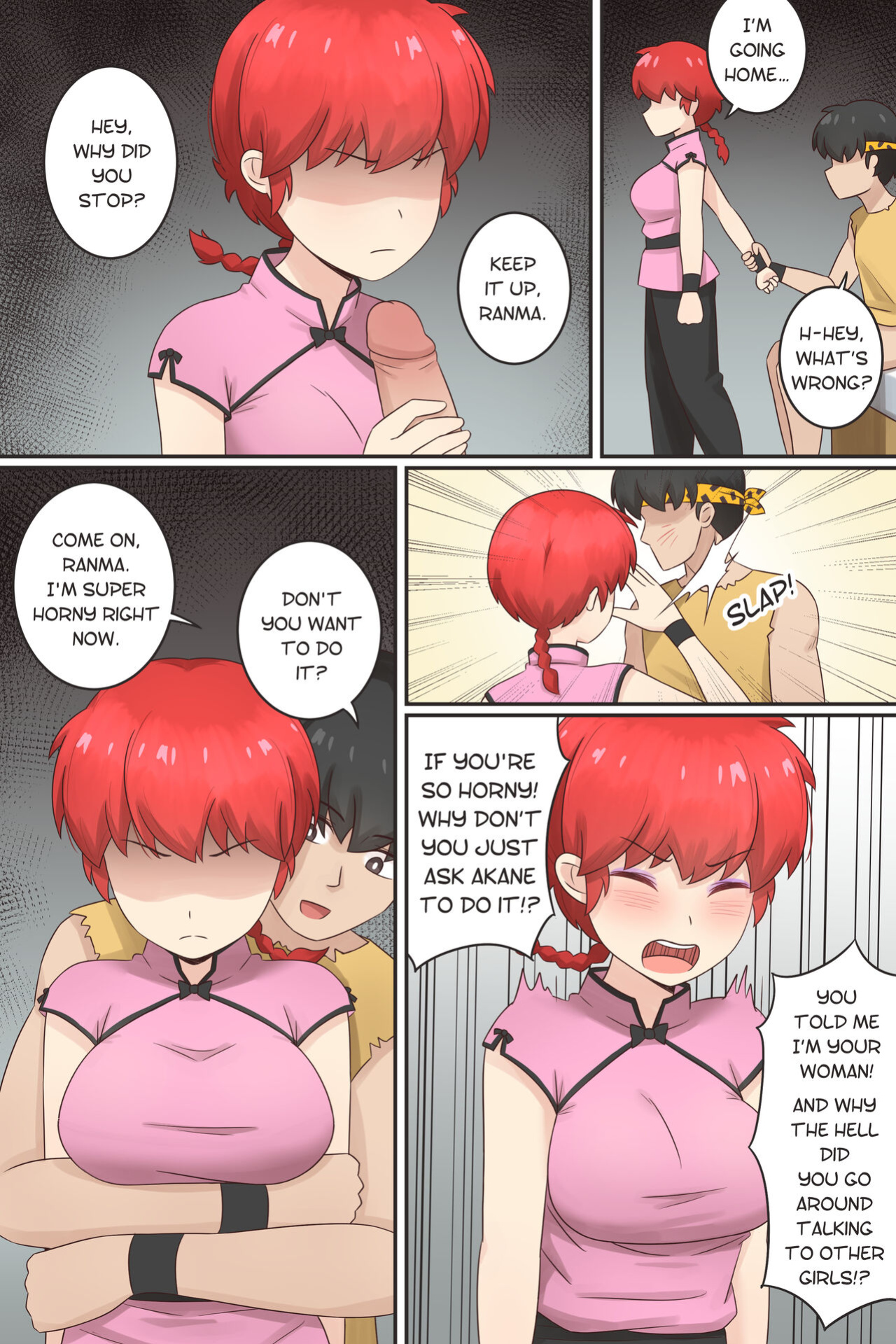 [Rudy Saki] Rivals to Lovers Ch.2 (Ranma 1/2)