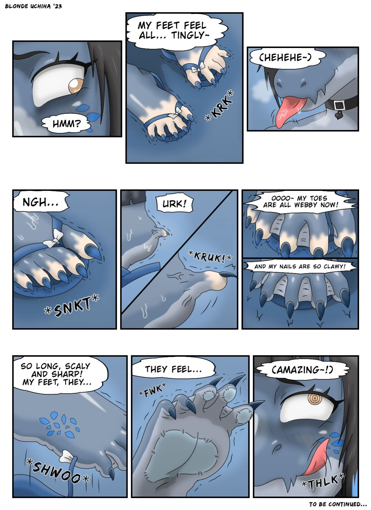 [BlondeUchiha (WolfenUchiha111)] Lulu's Scaley Situation
