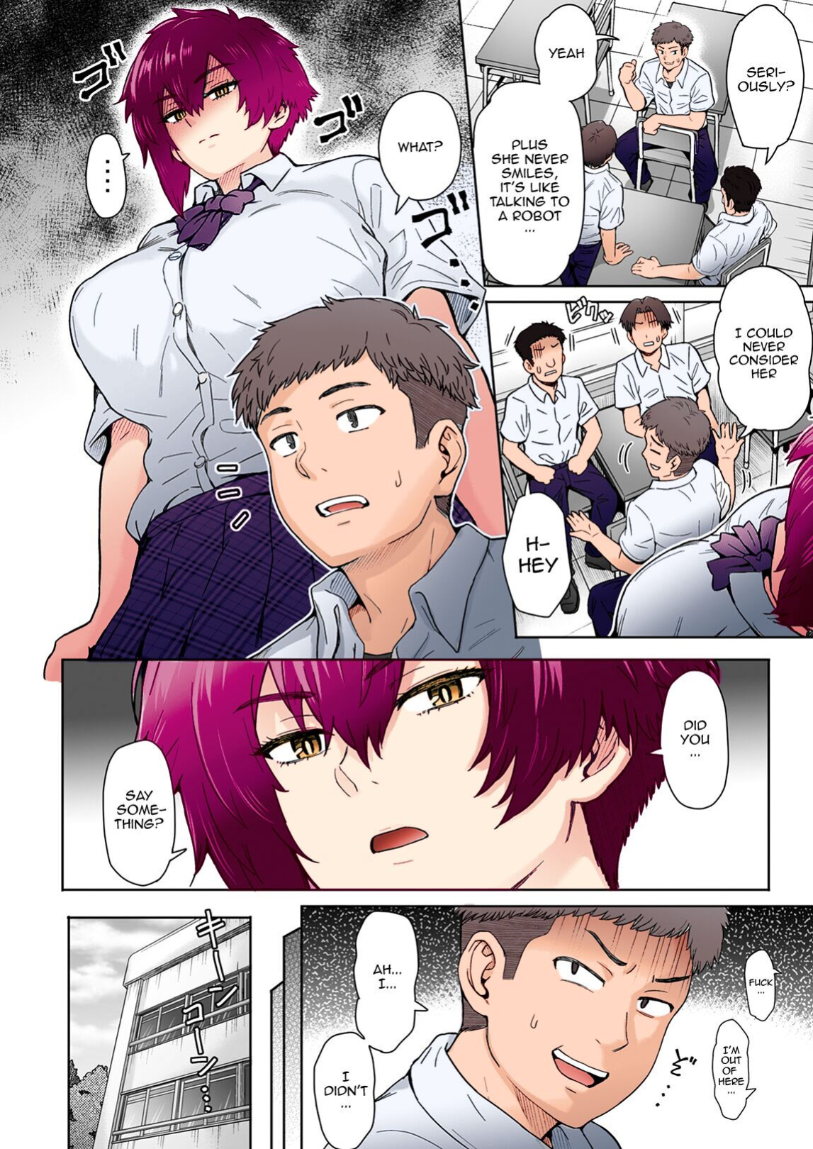 [Eight Beat (Itou Eight)] Fuaiso de Senotakai Kanojo ga Ore no Shiranai Ma ni… - My Unfriendly Tall Girlfriend Became Like That Behind My Back