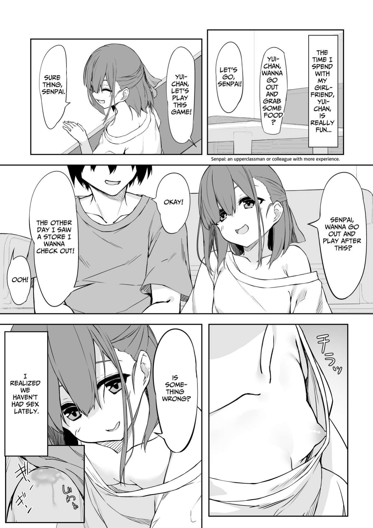 [Rokuchounome (Olive)] Kouhai-chan to Love Love Sex!! | Lovey-Dovey Sex With Yui!! [Penguin Piper]